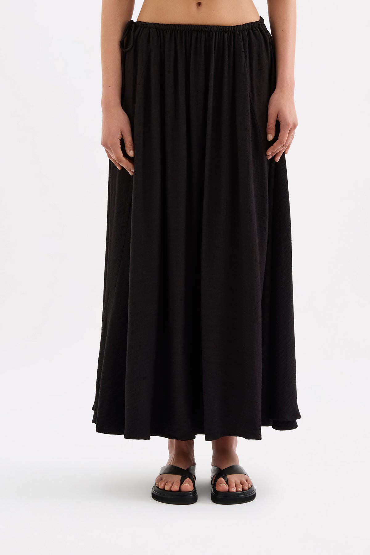 Ambrose Maxi Skirt Black 