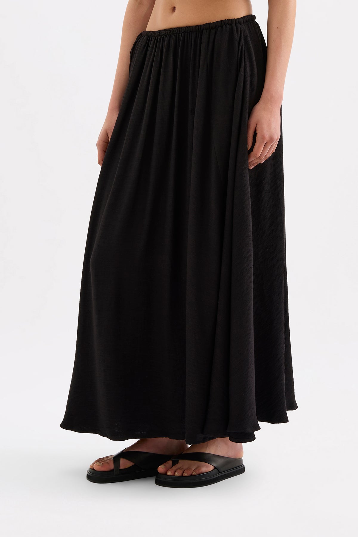 Ambrose Maxi Skirt Black 