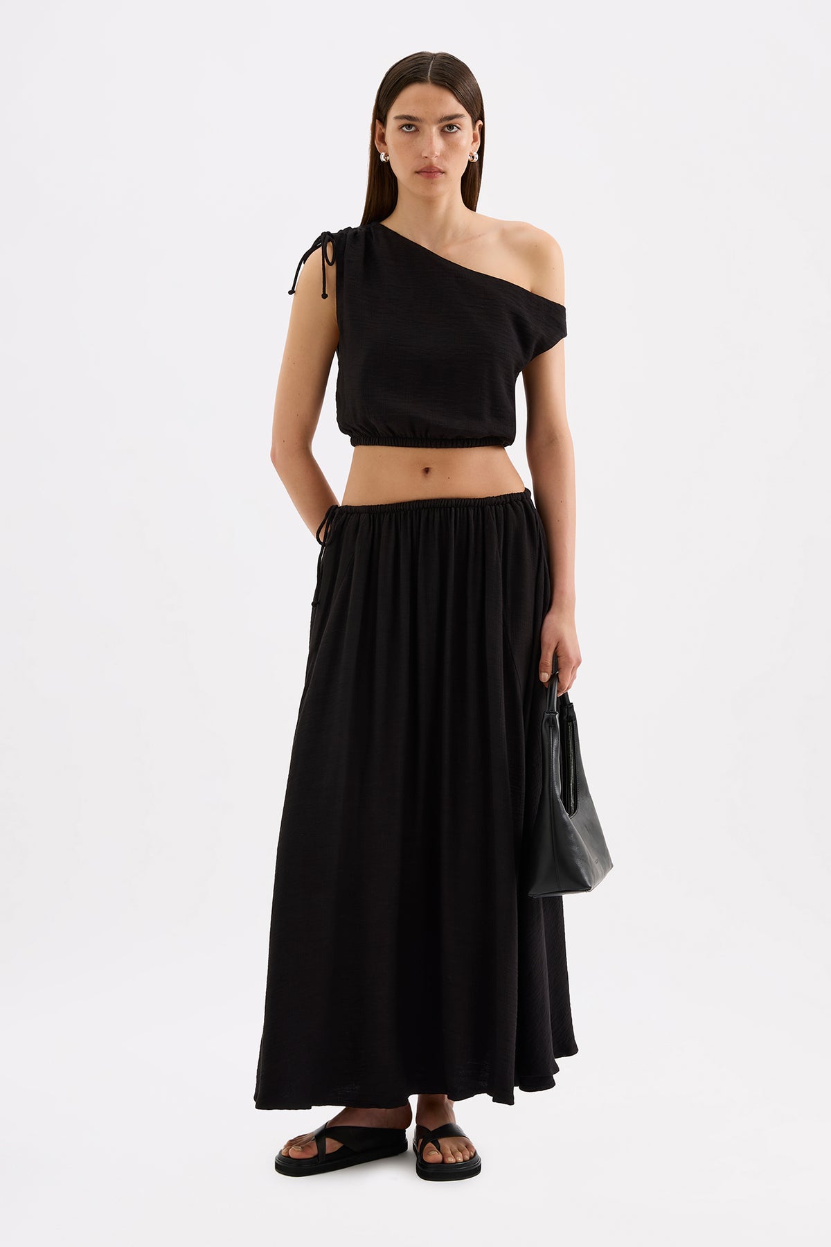 Ambrose Maxi Skirt Black 