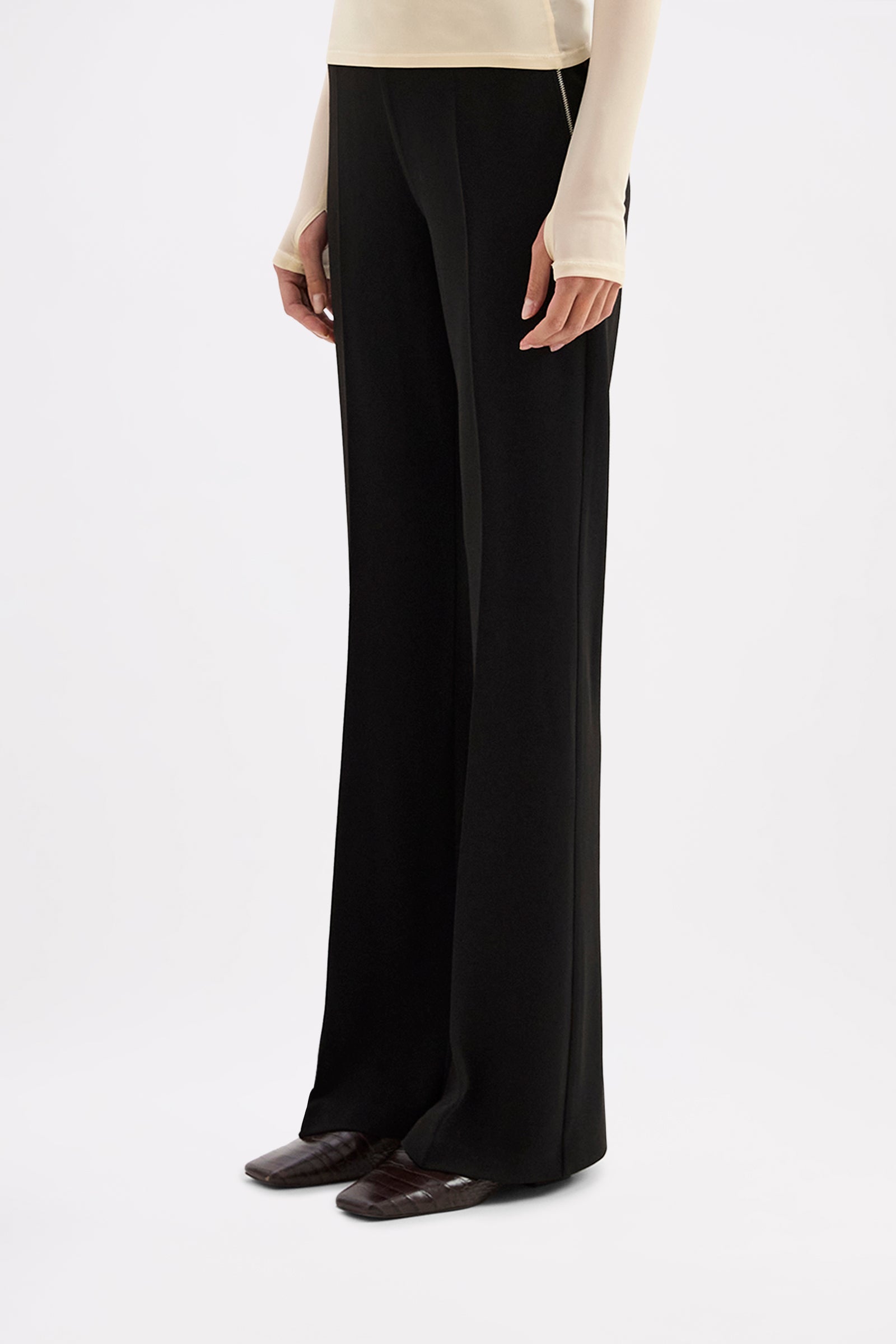 Cosima Flare Pant Black 