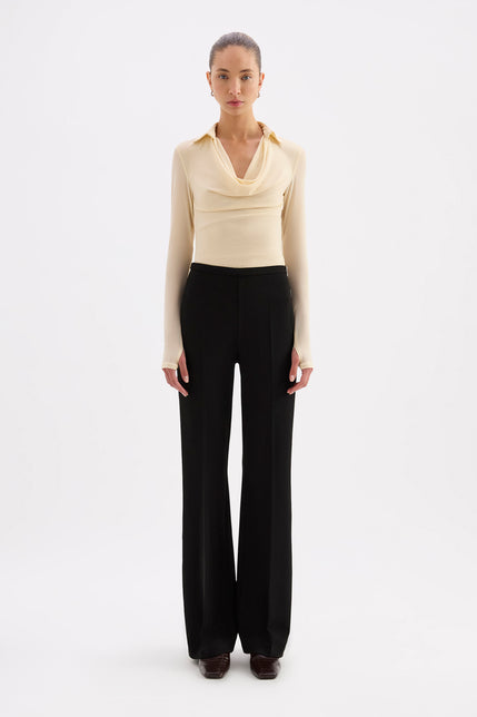 Cosima Flare Pant Black 