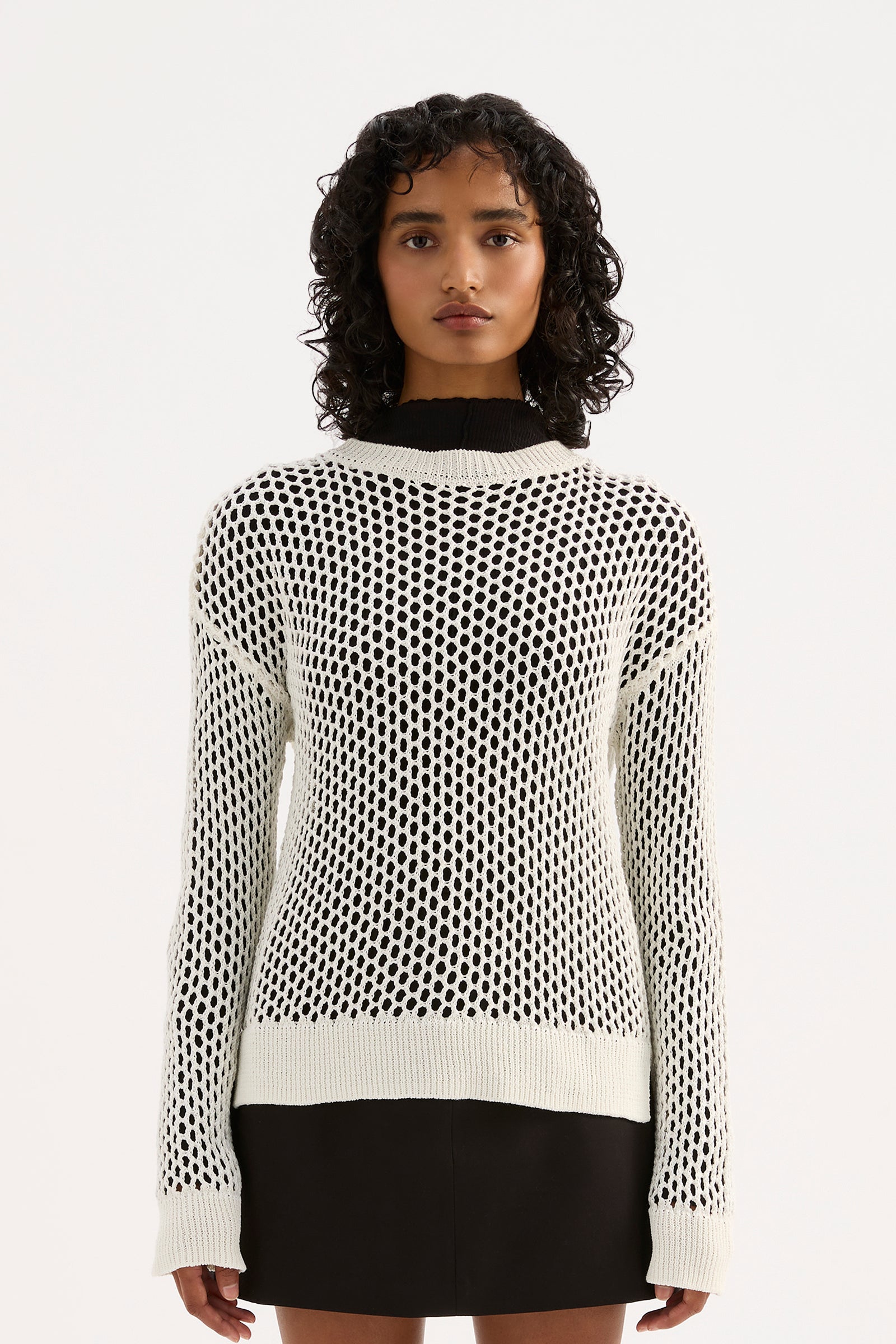 Garcia Crochet Knit Salt 