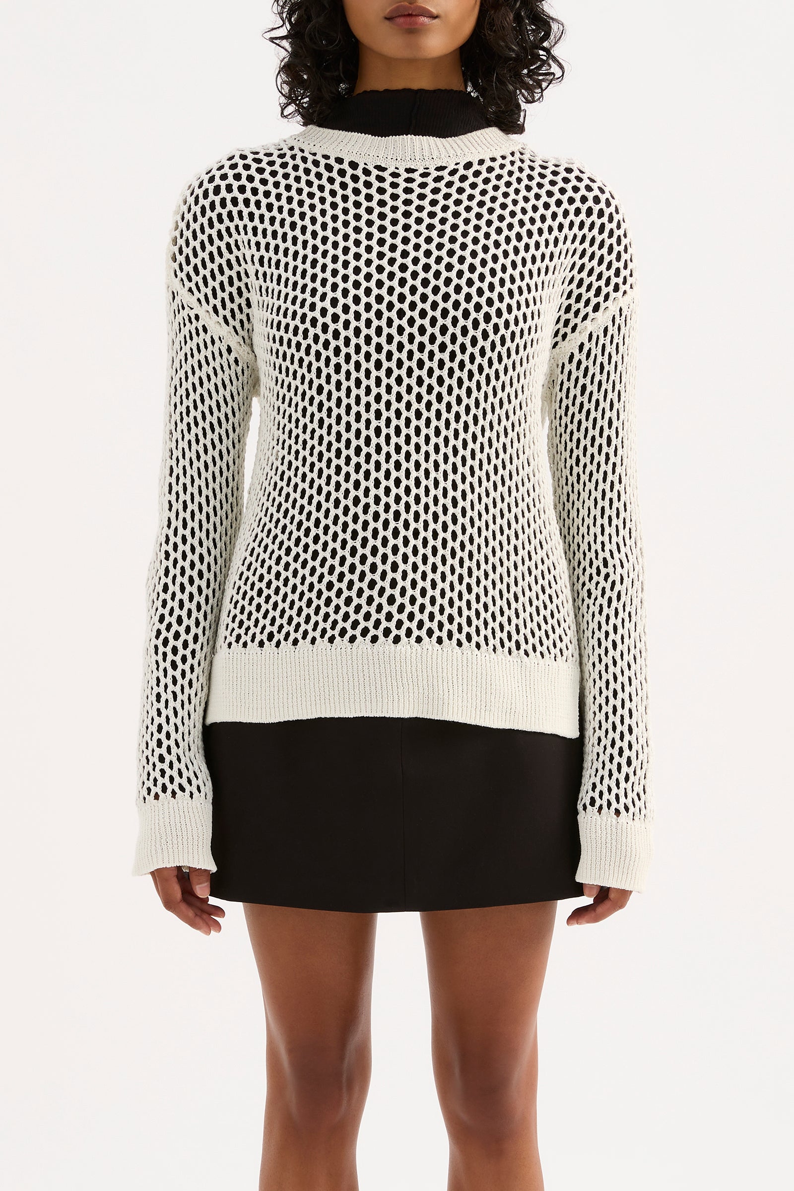 Garcia Crochet Knit Salt 