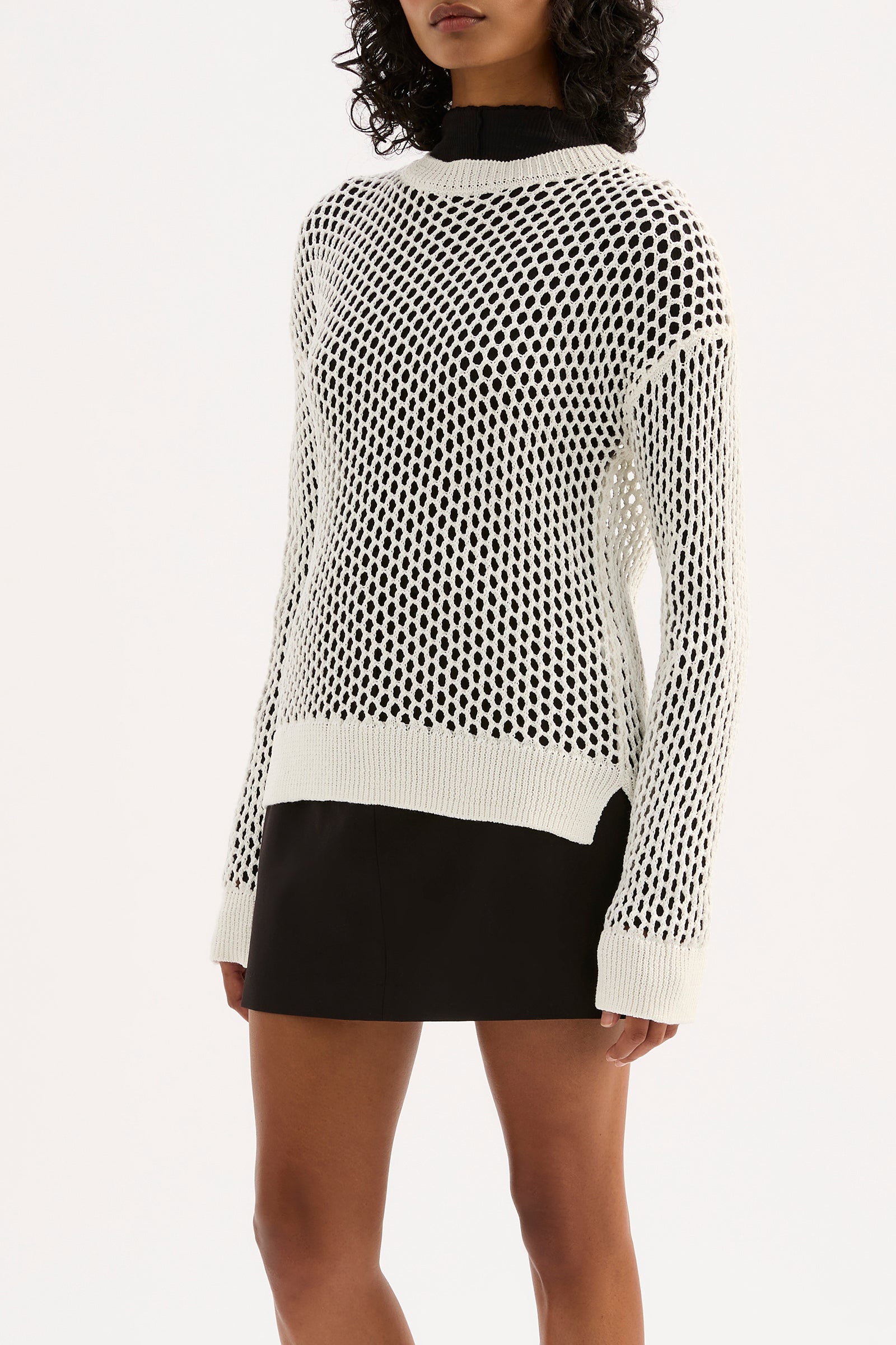 Garcia Crochet Knit Salt 