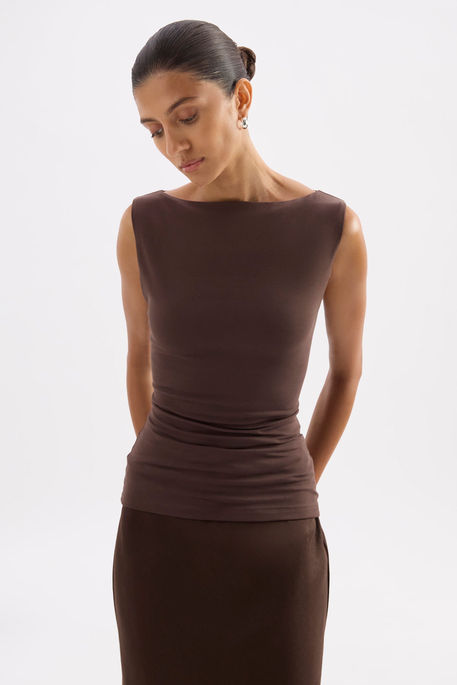 Lois Organic Tank Chocolate 
