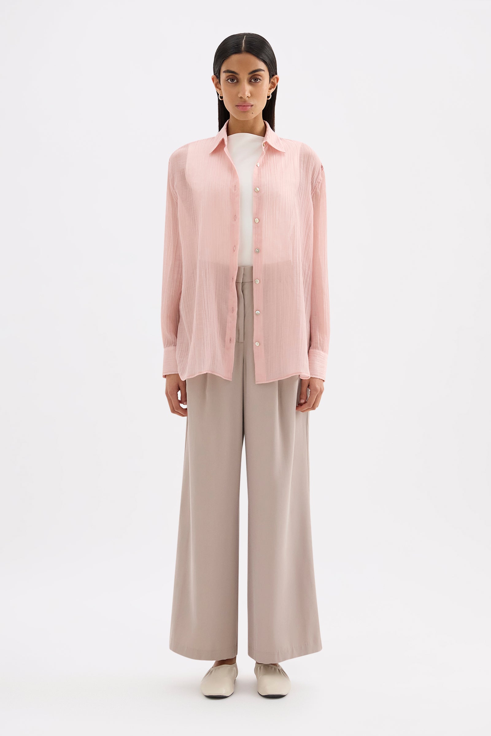 Lucile Shirt Blush 