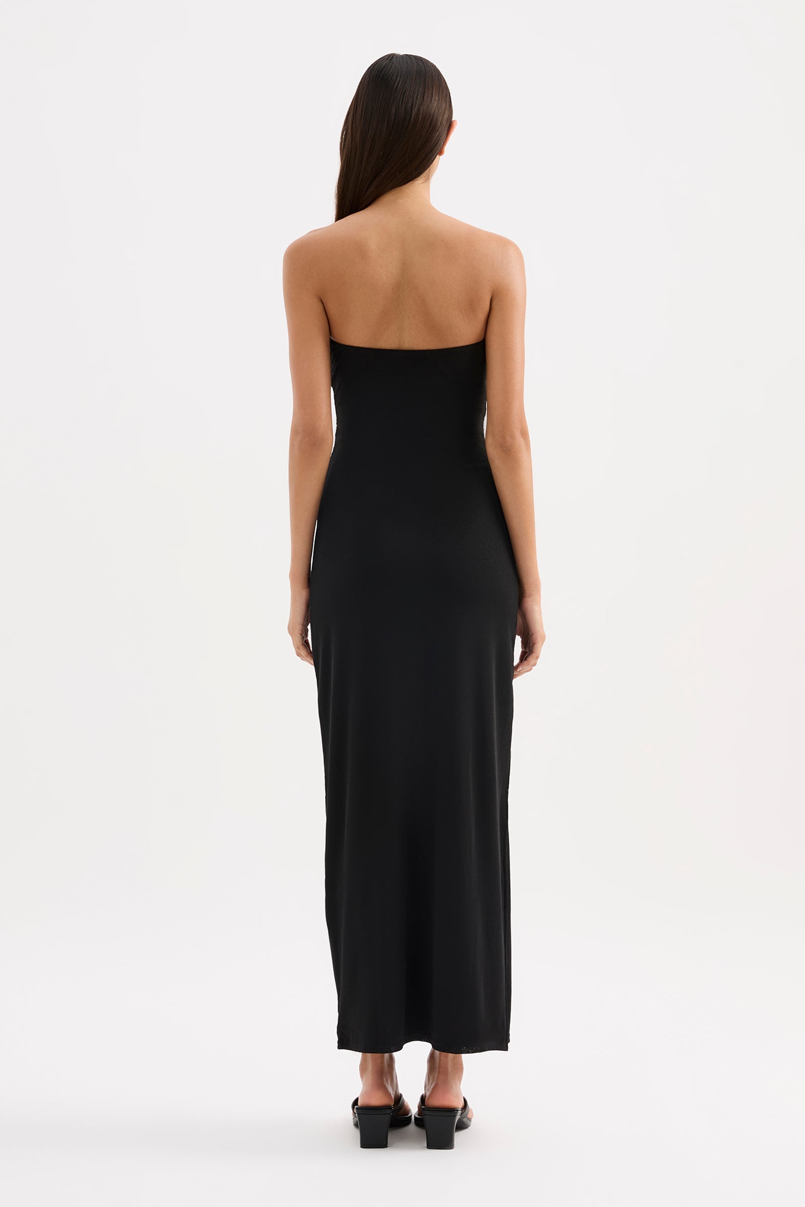 Fiora Mesh Dress Black 