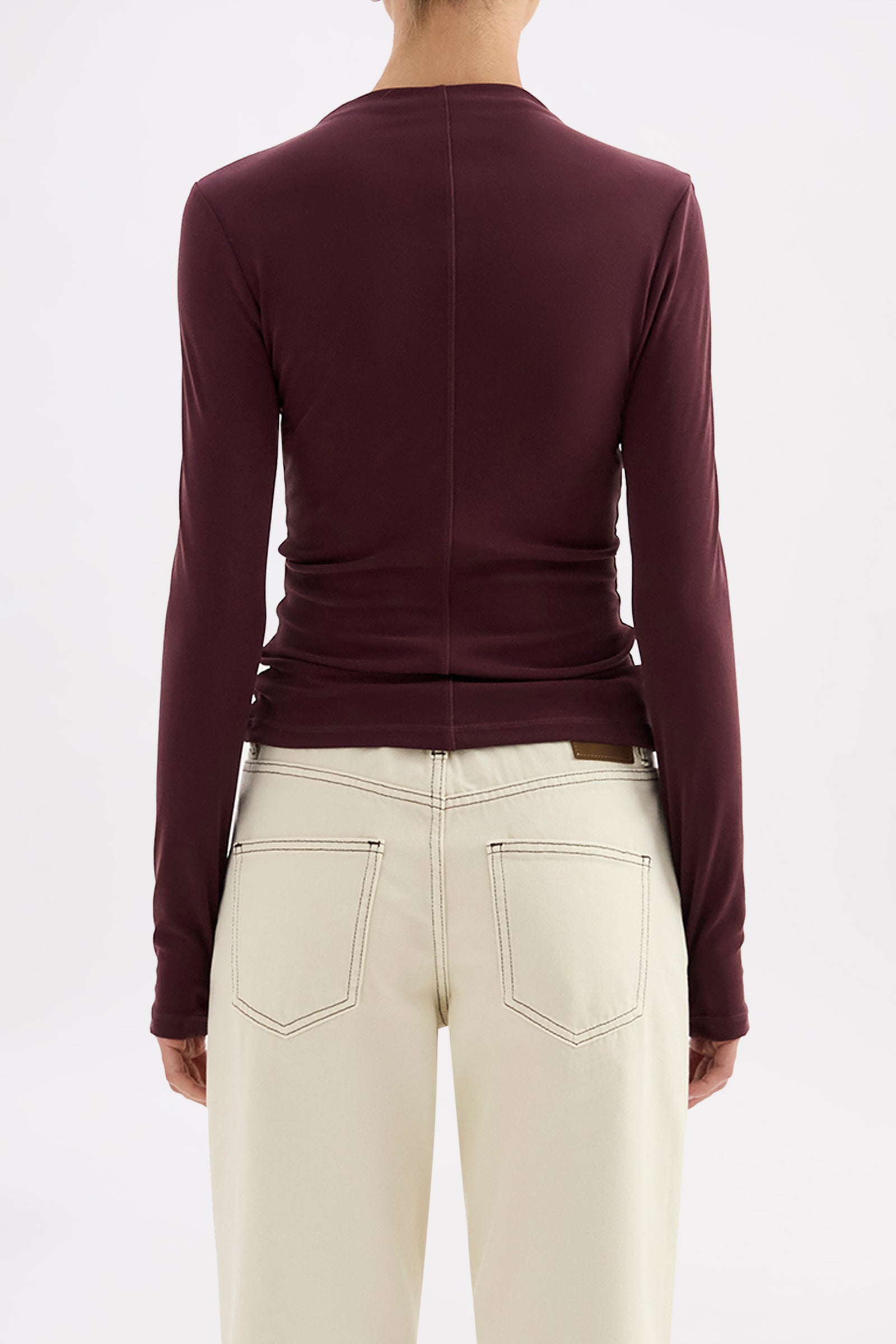 Portia Ls Top Currant 