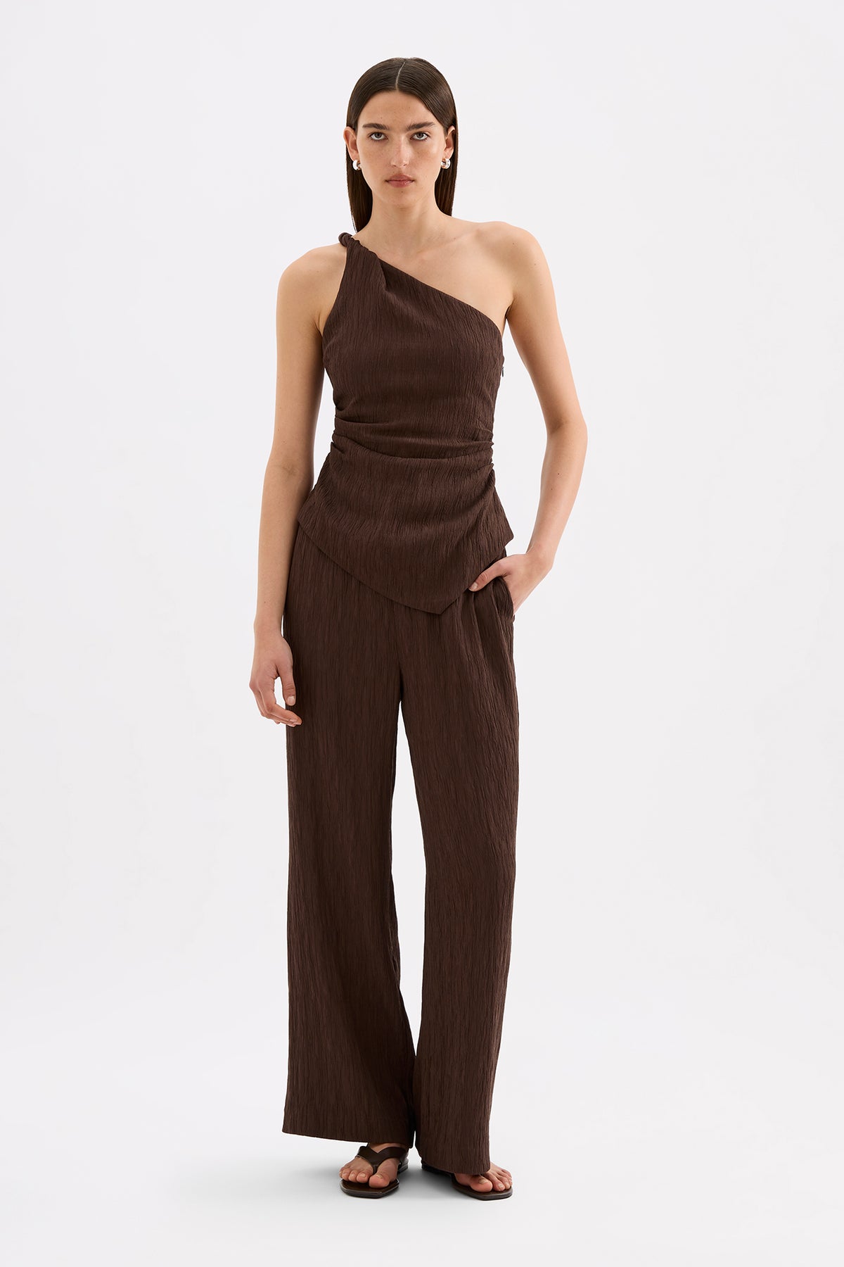 Noemi Pant Chocolate 