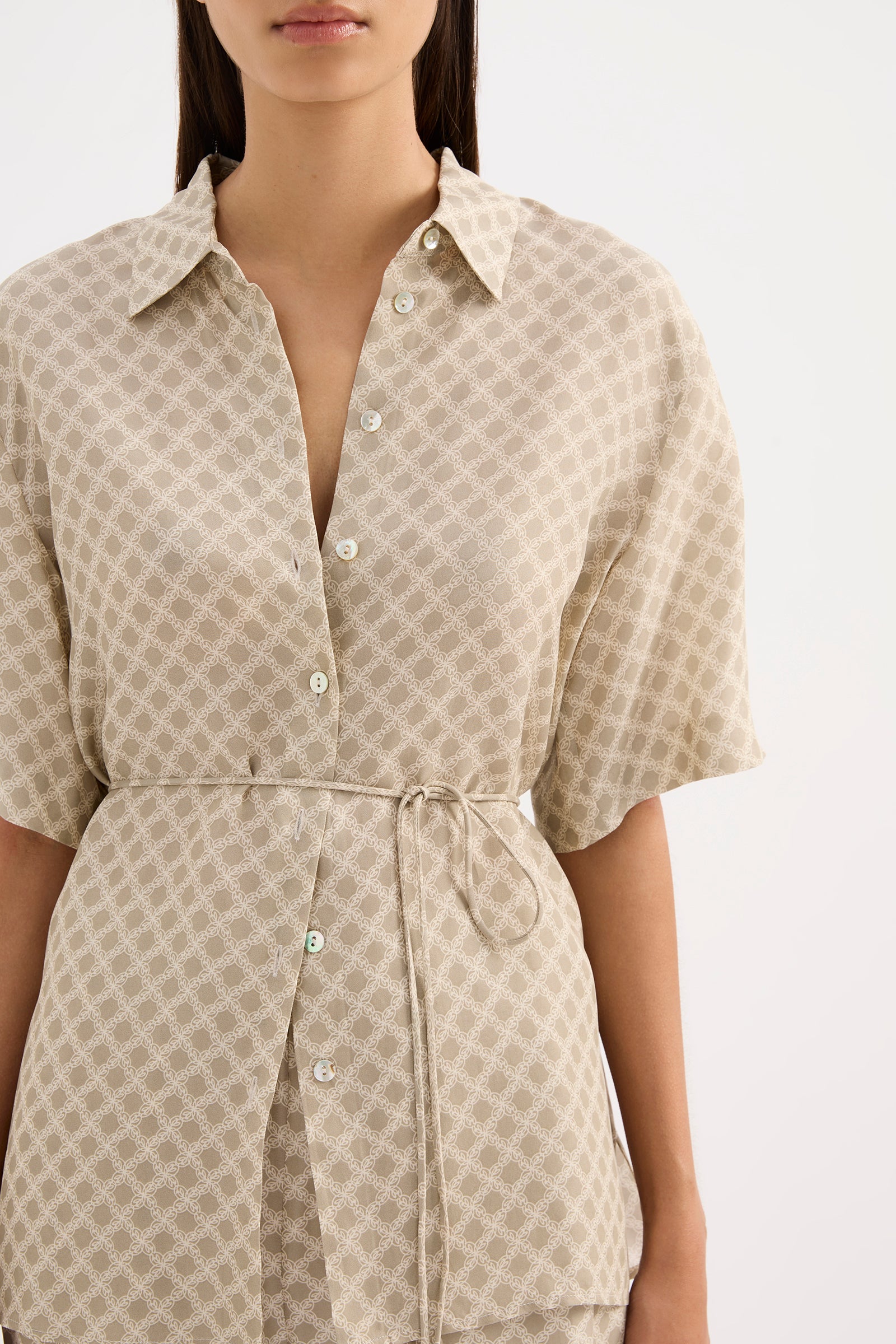 Cosmos Cupro Shirt Cosmos 