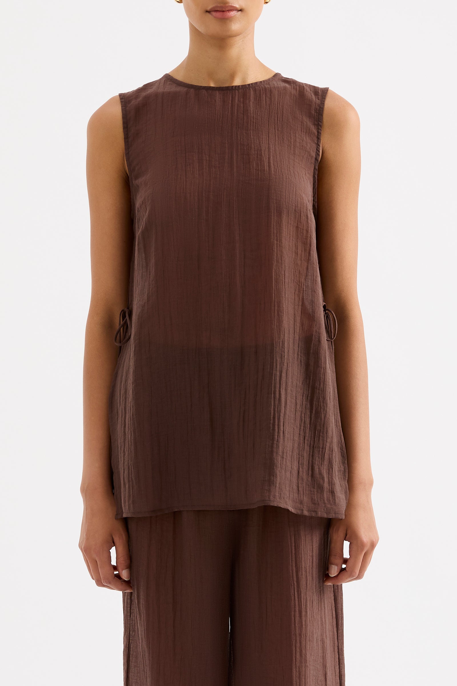 Montego Tank Cocoa 