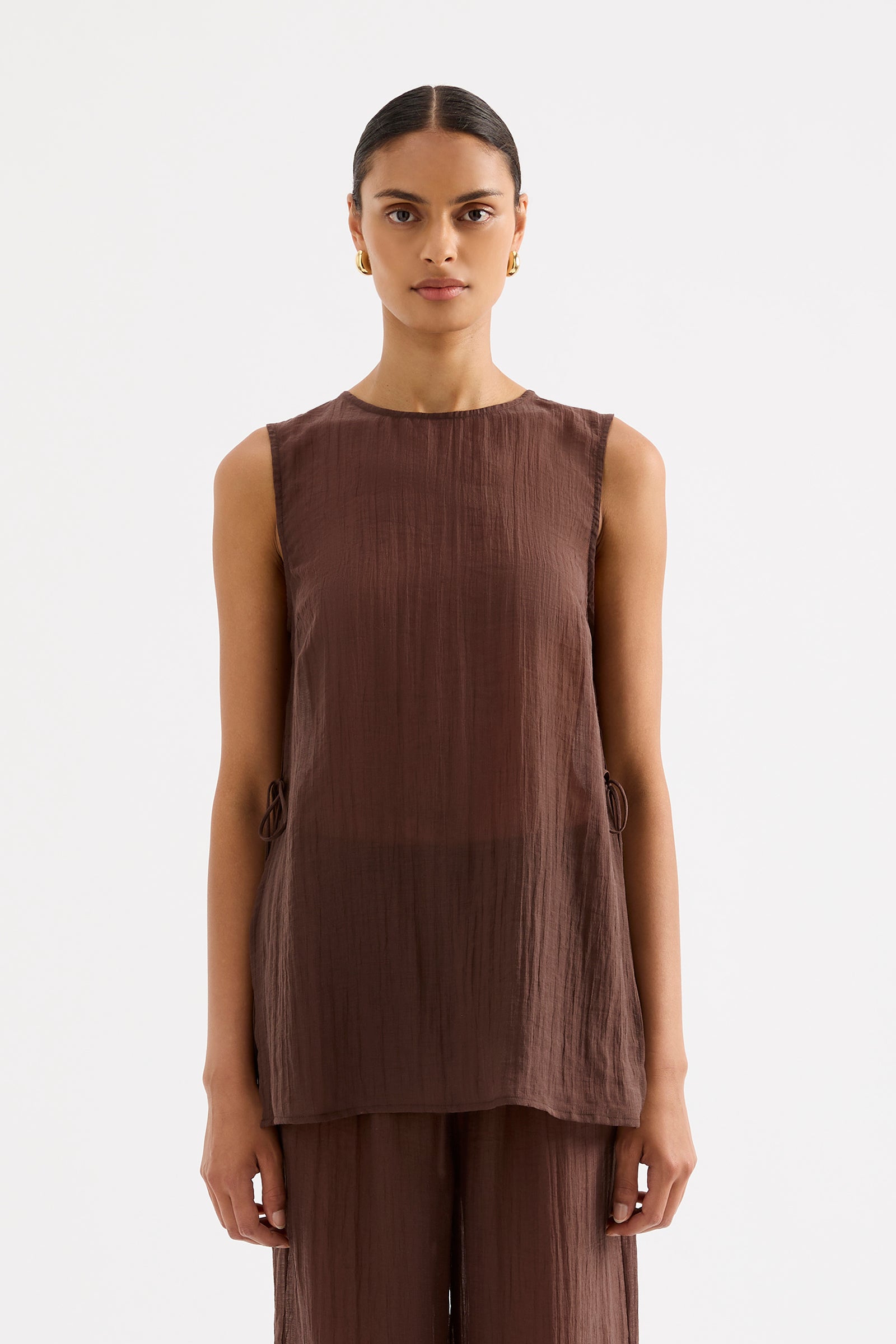 Montego Tank Cocoa 