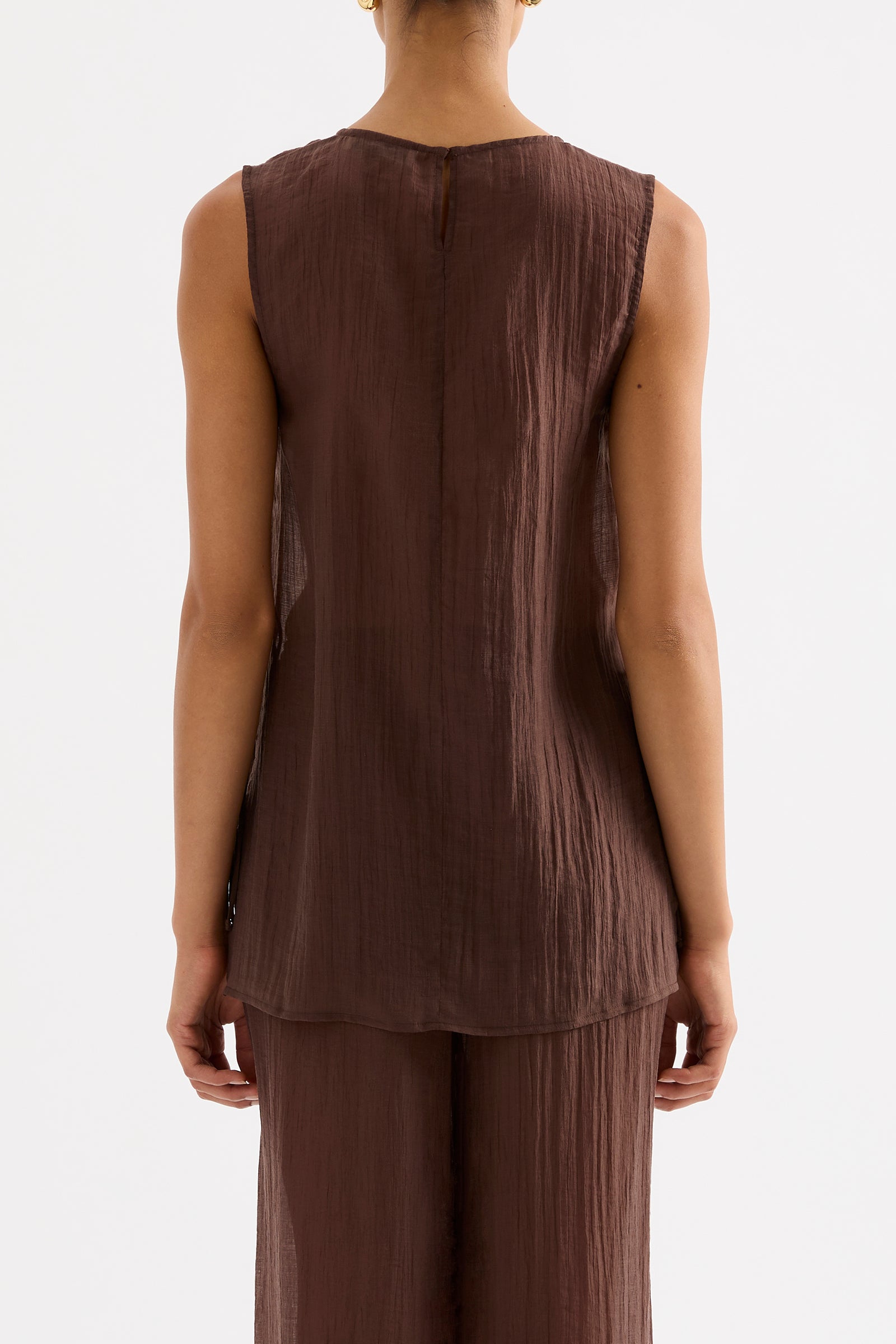 Montego Tank Cocoa 