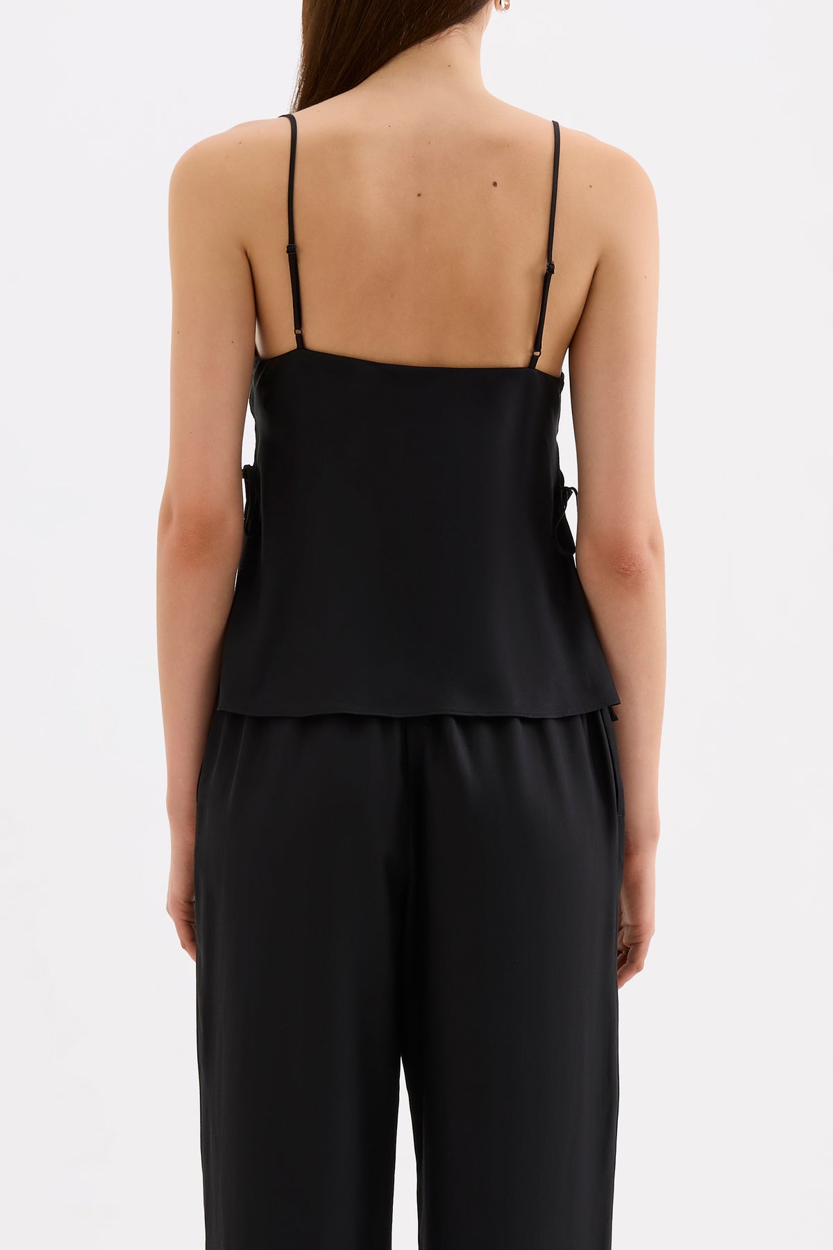 Jaslynn Tencel Top Black 