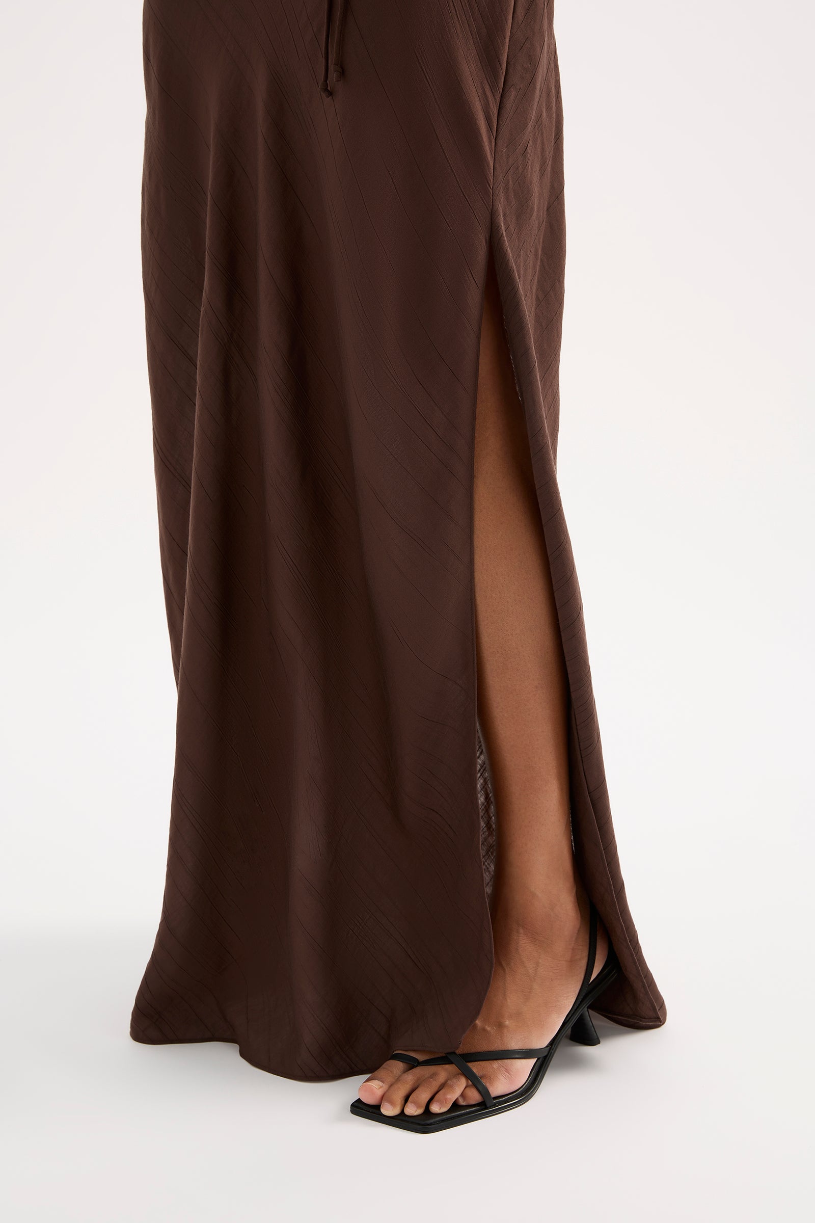 Serine Maxi Dress Chocolate 