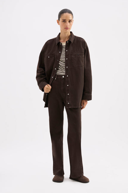 Brax Denim Jacket Espresso 