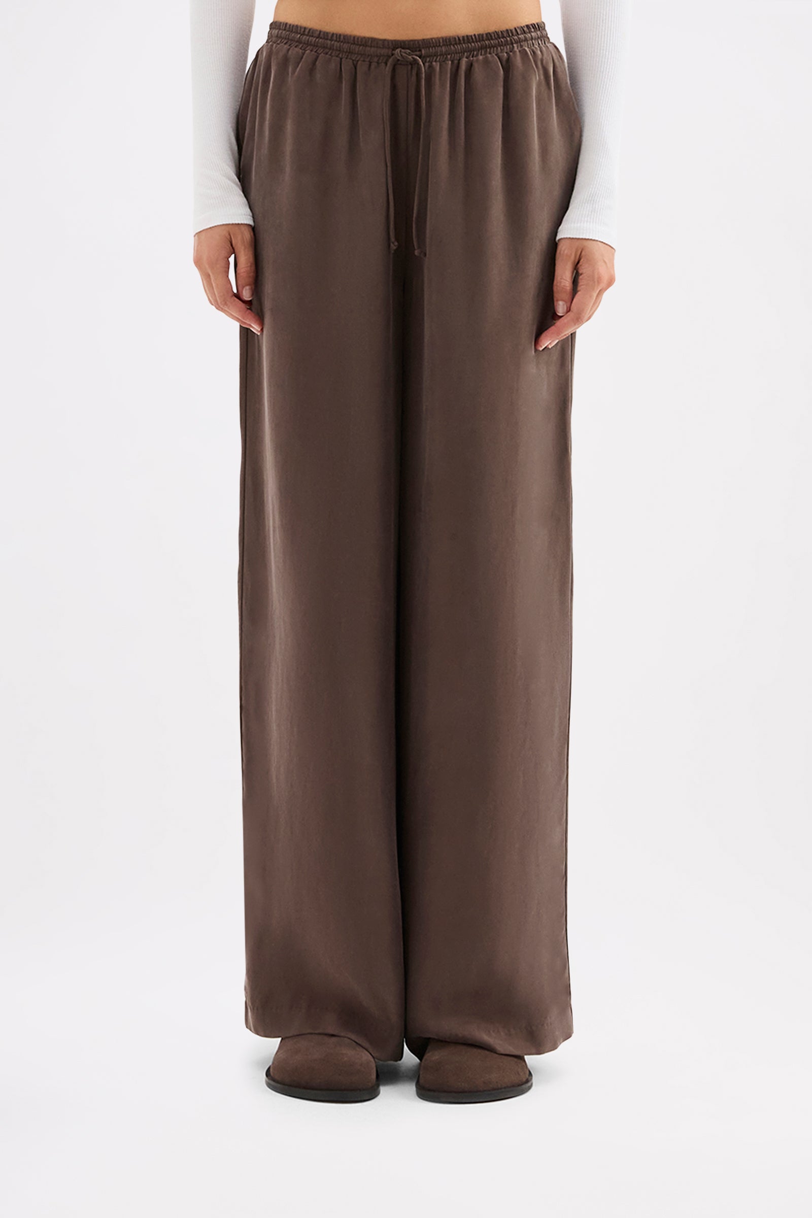 Rika Cupro Pant Walnut 