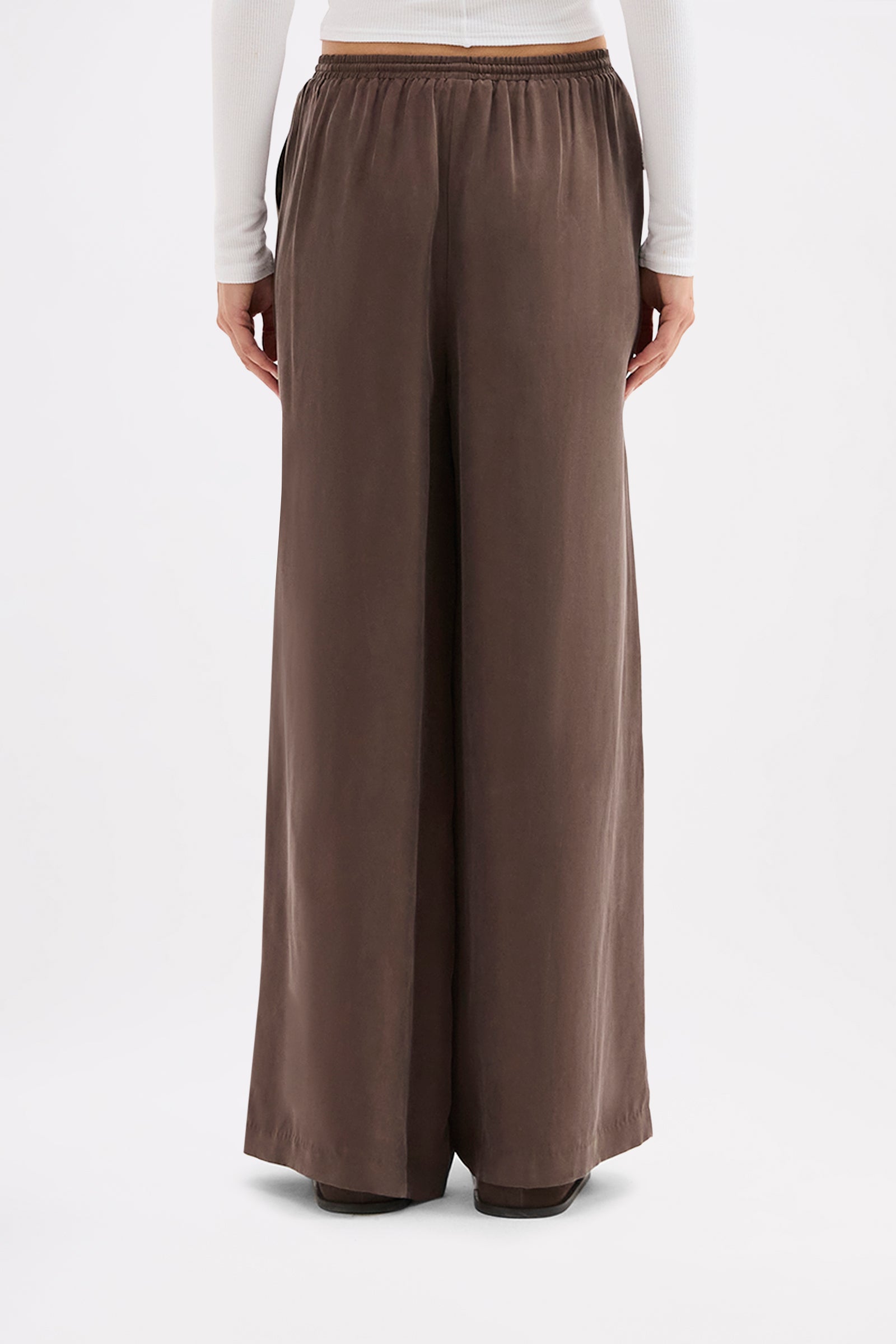 Rika Cupro Pant Walnut 