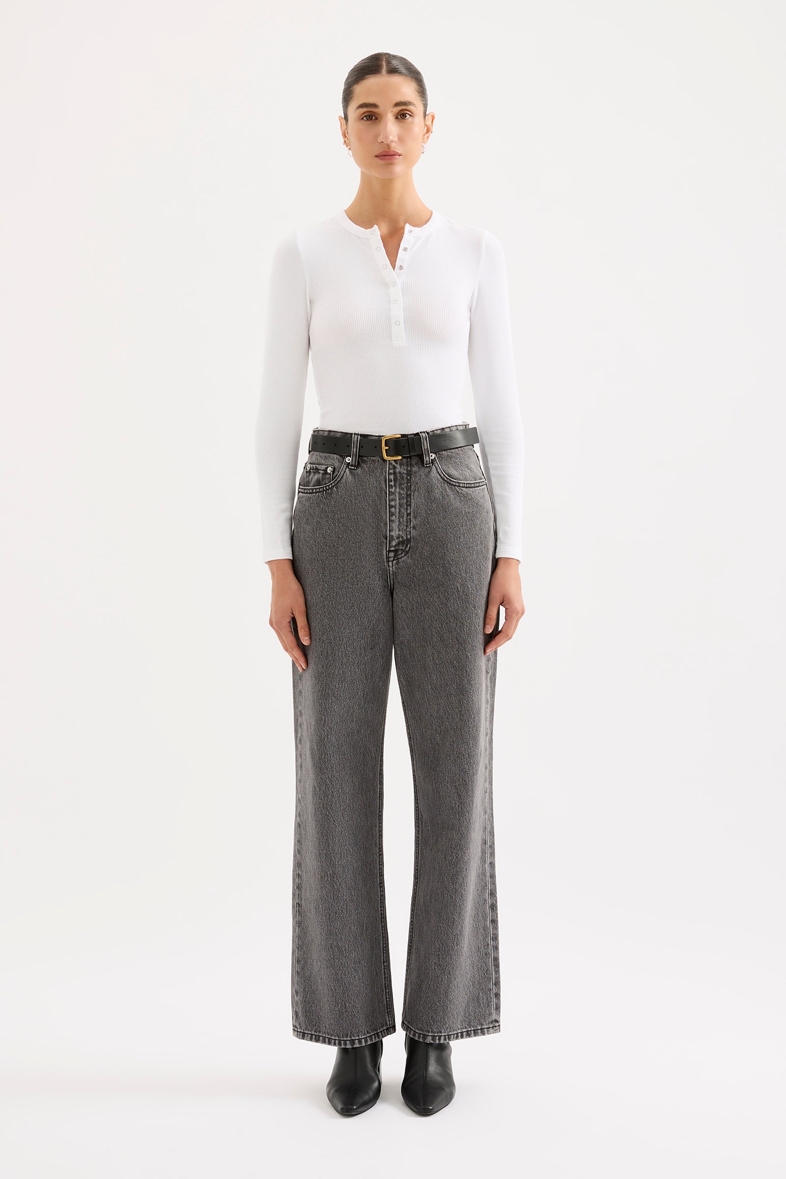 Binx Ls Top White 