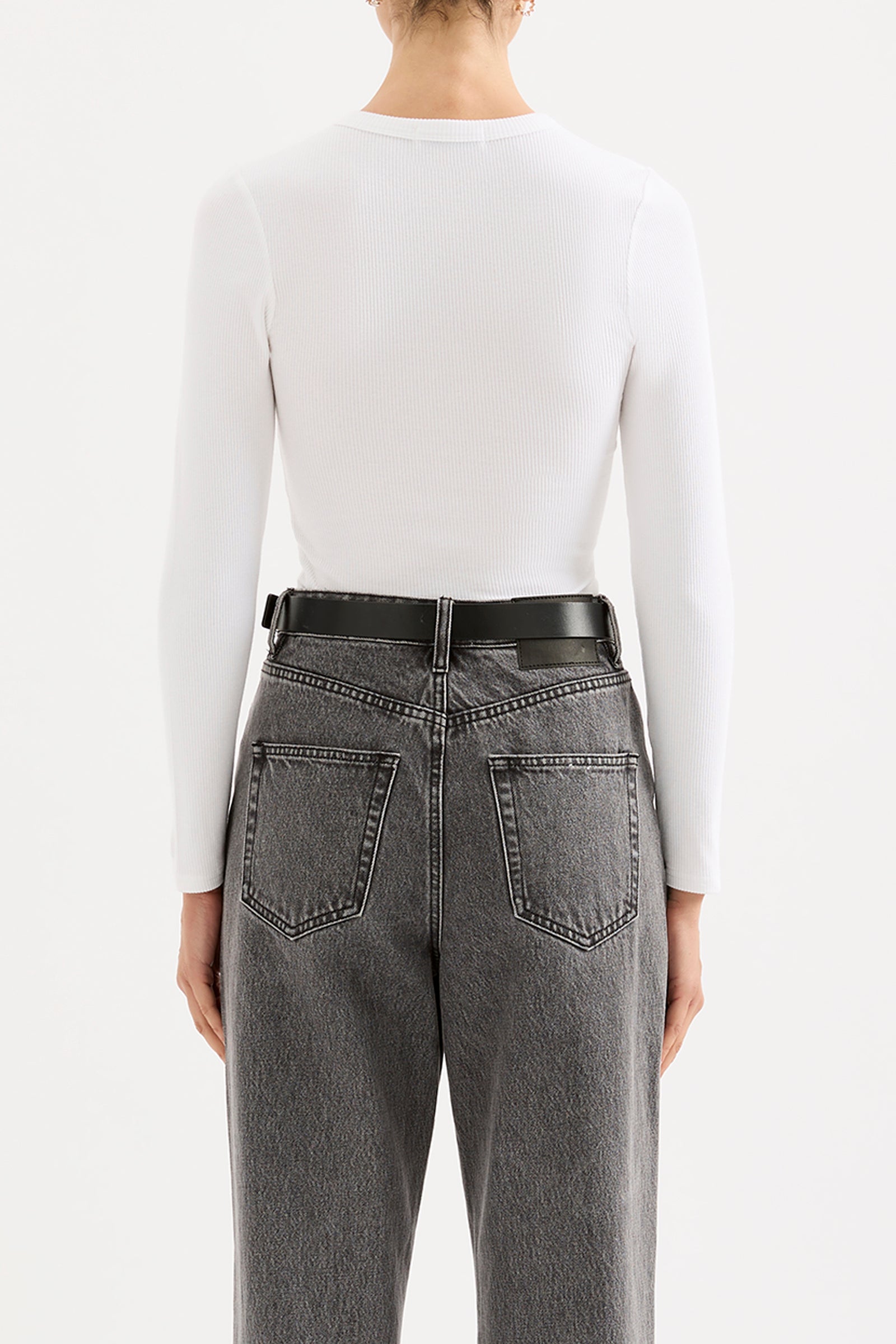 Binx Ls Top White 