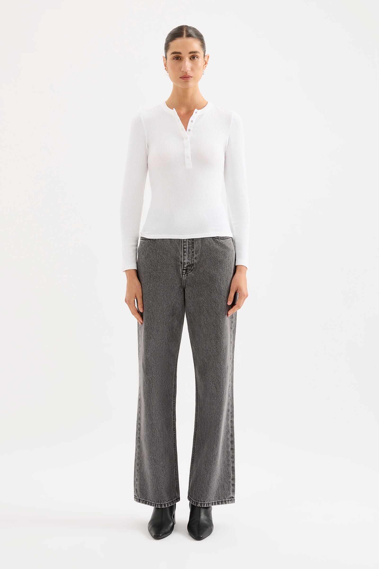Binx Ls Top White 