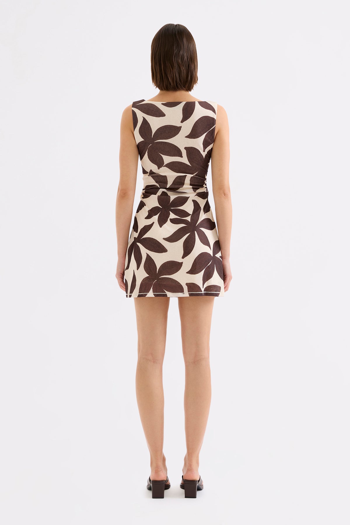 Corfu Mesh Mini Dress Corfu Cream 