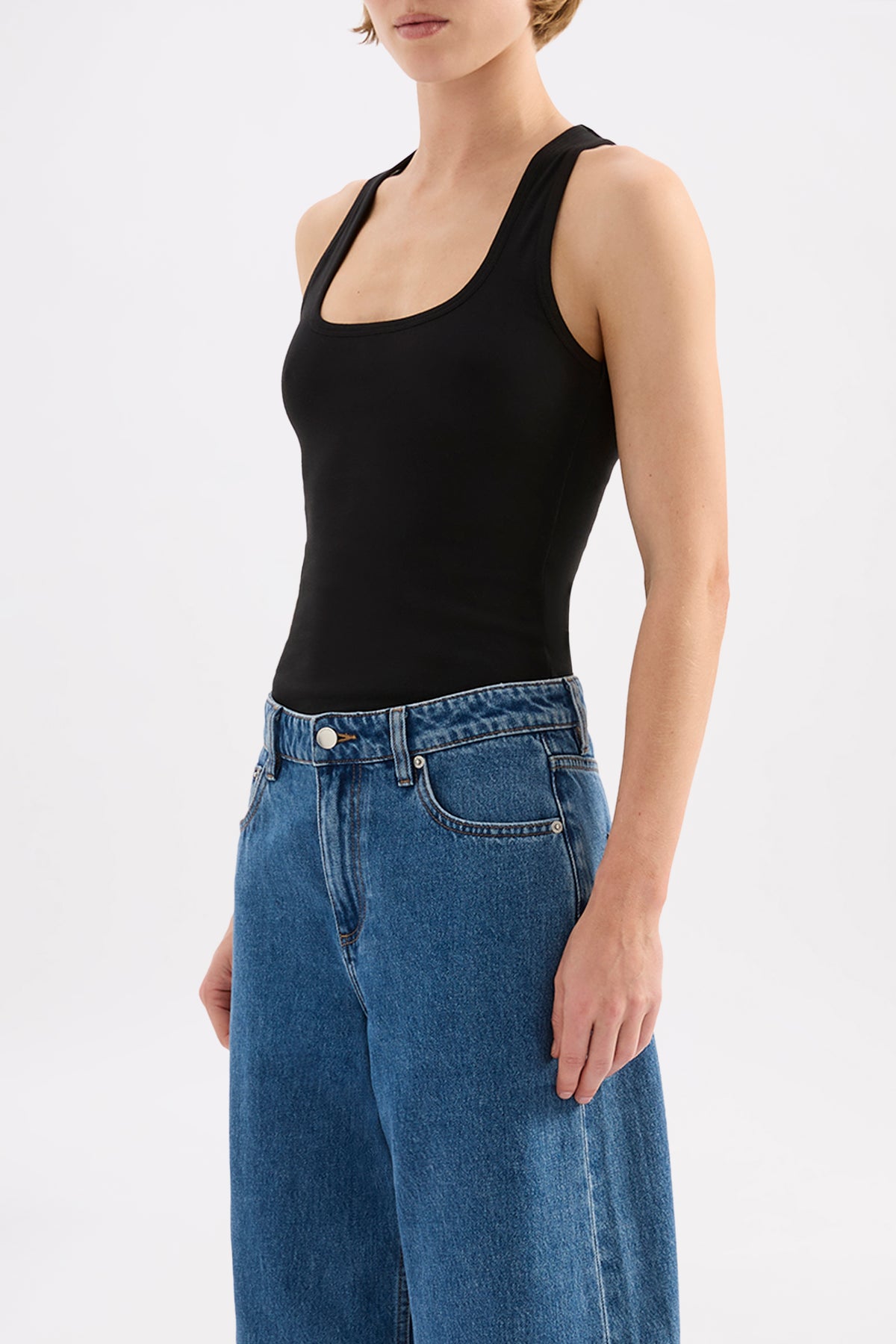 Stevie Tank Black 