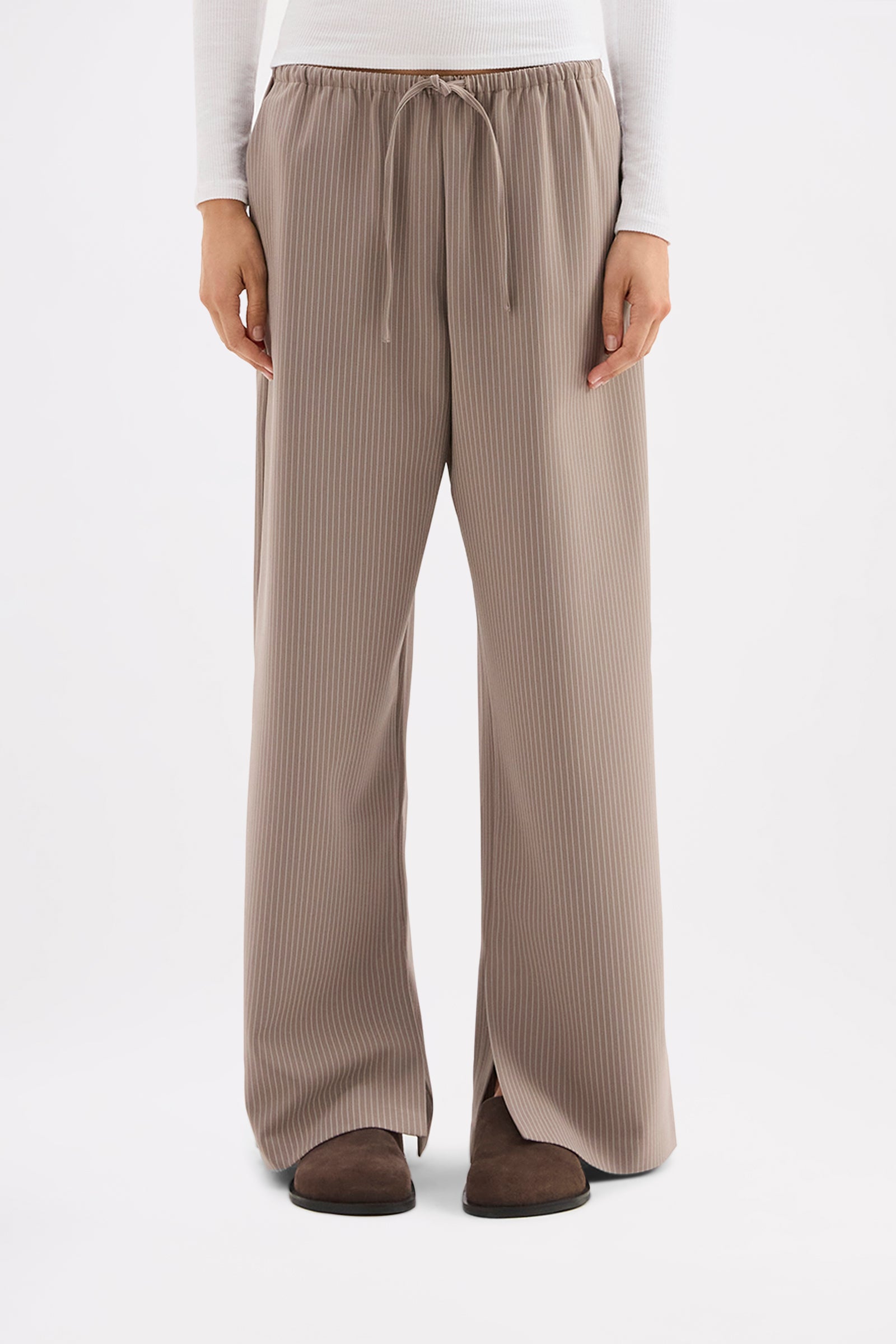 Lester Pant Cinder Stripe 