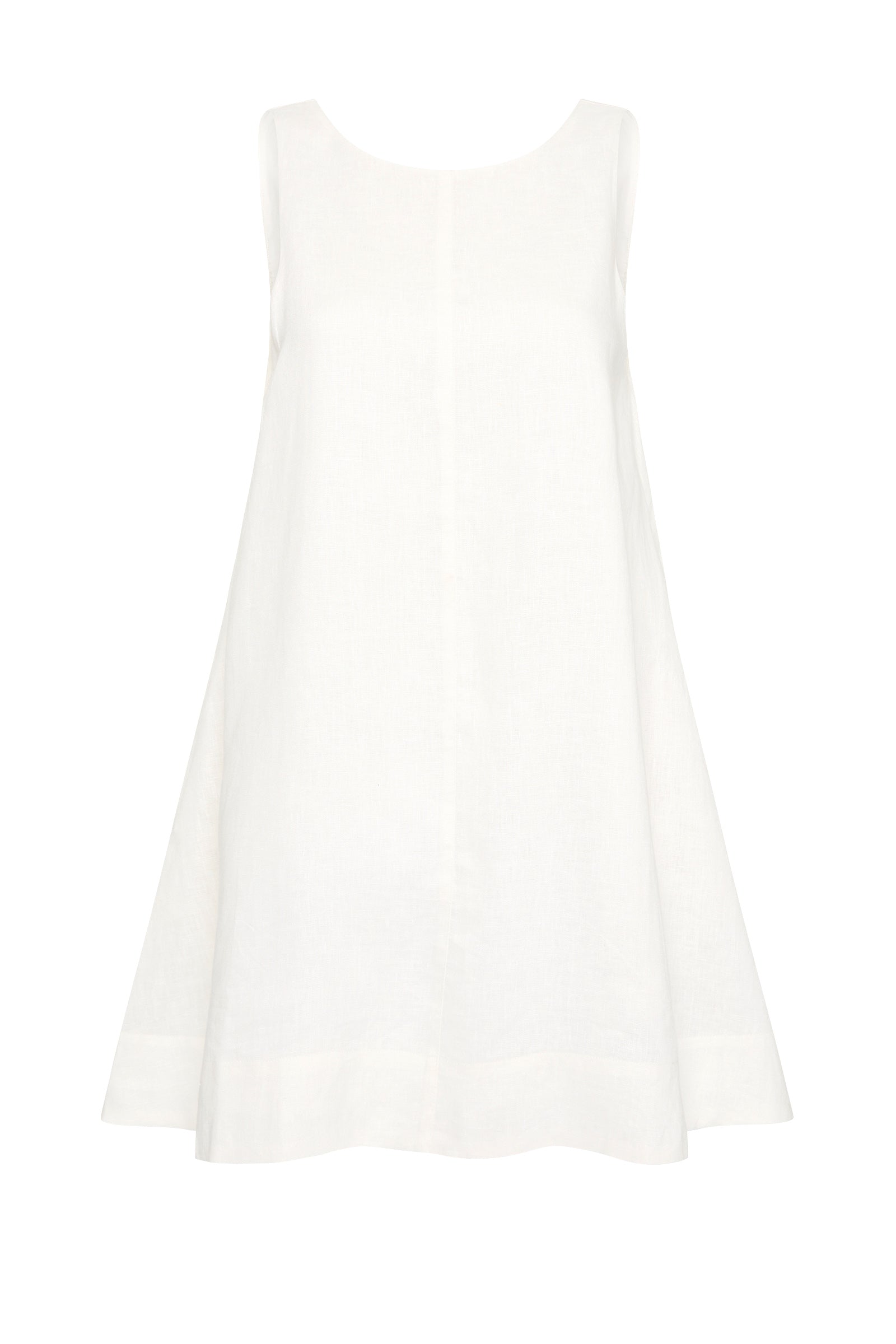 nude lucy white linen dress Shop Gael Linen Maxi Dress in White
