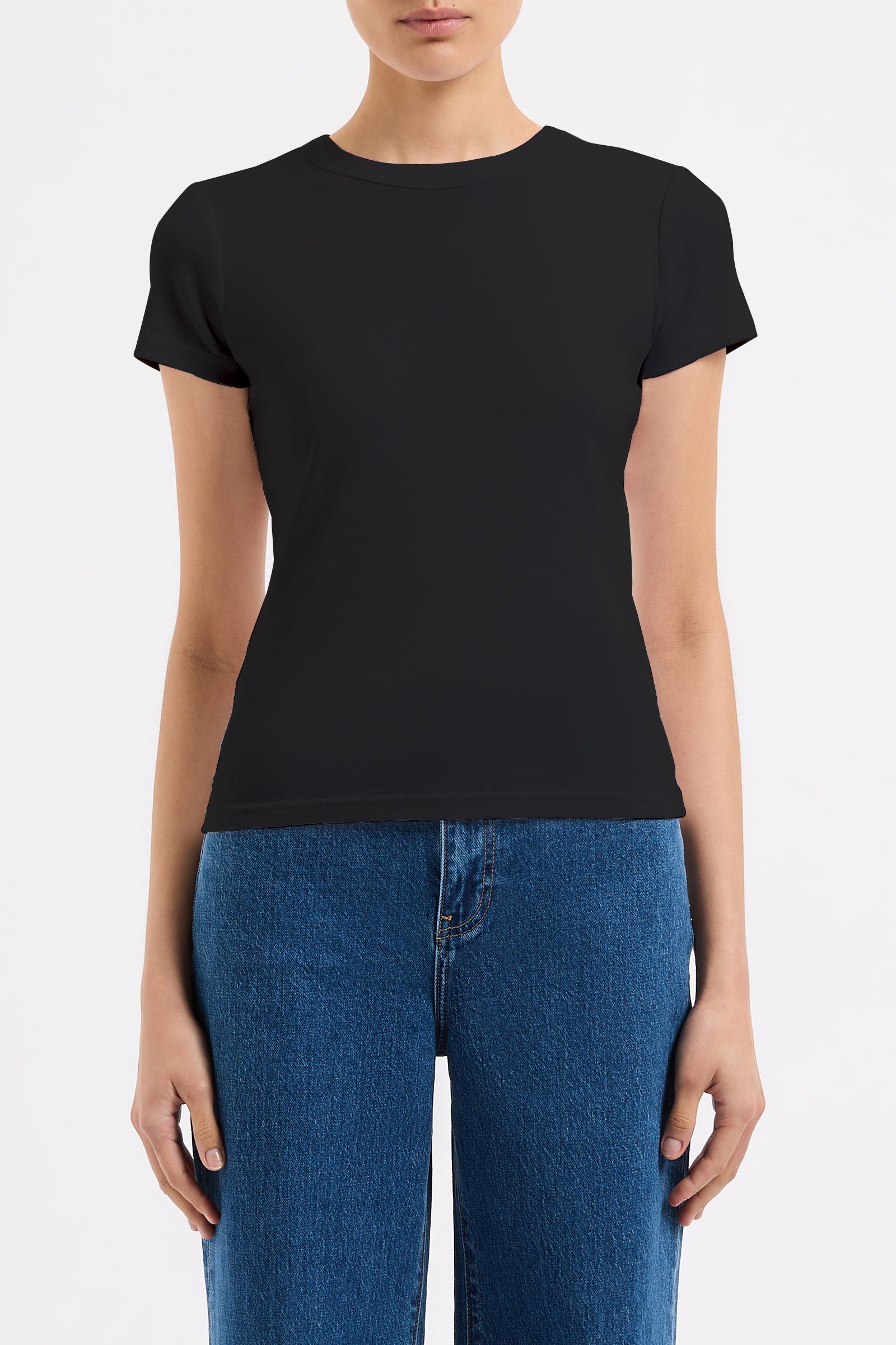 Organic Baby Tee Black 