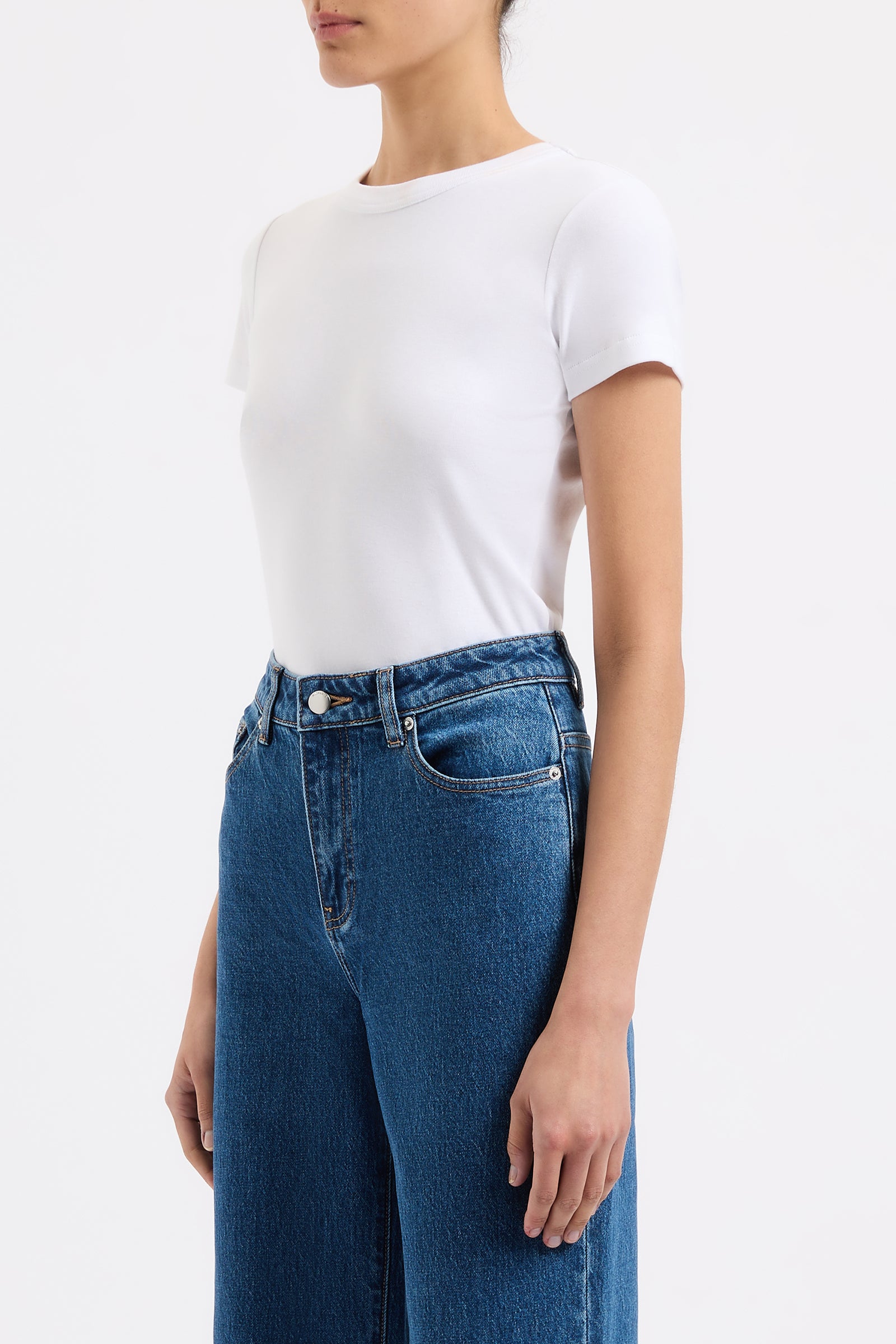 Organic Baby Tee White 