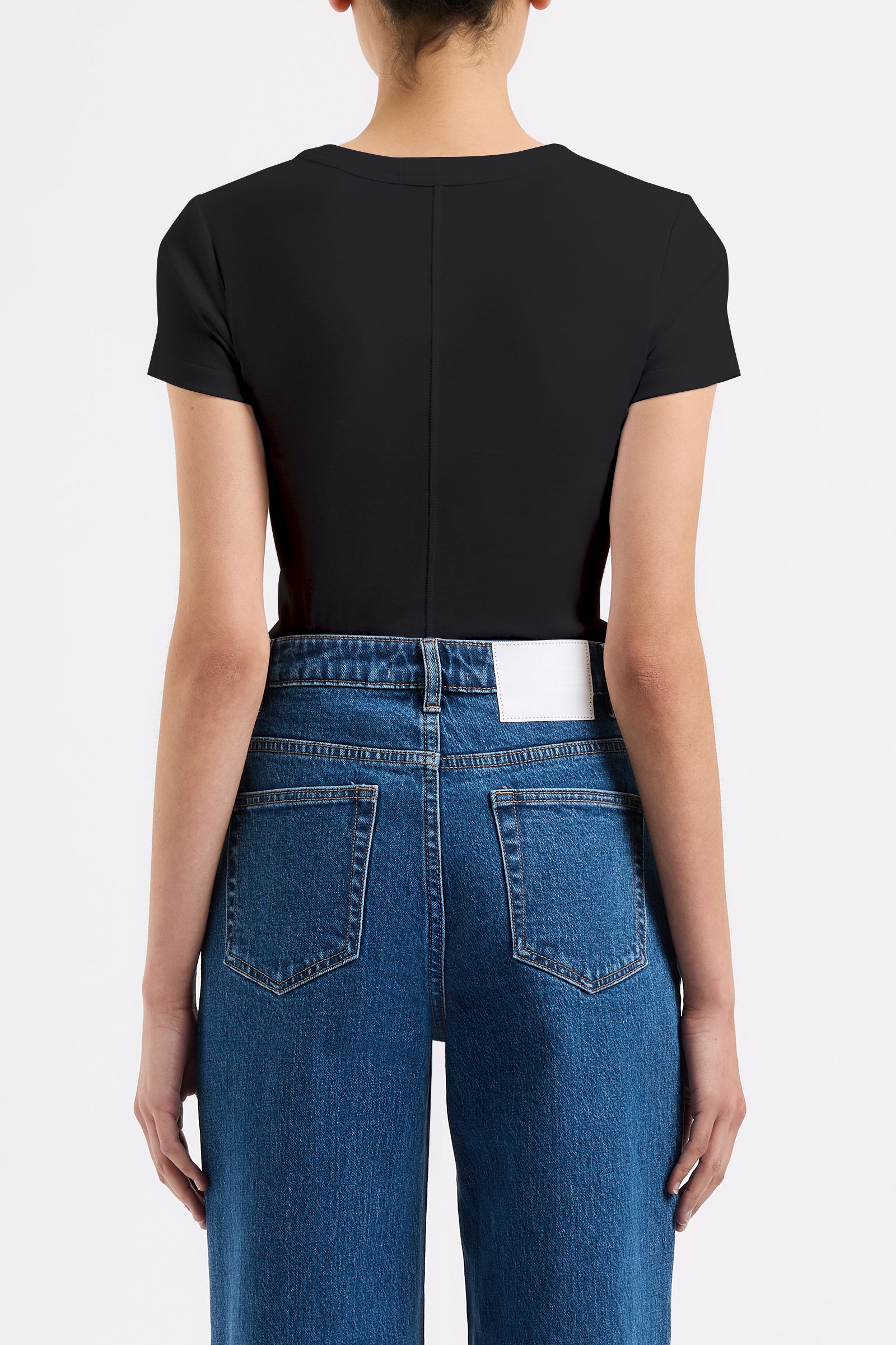 Organic Baby Tee Black 