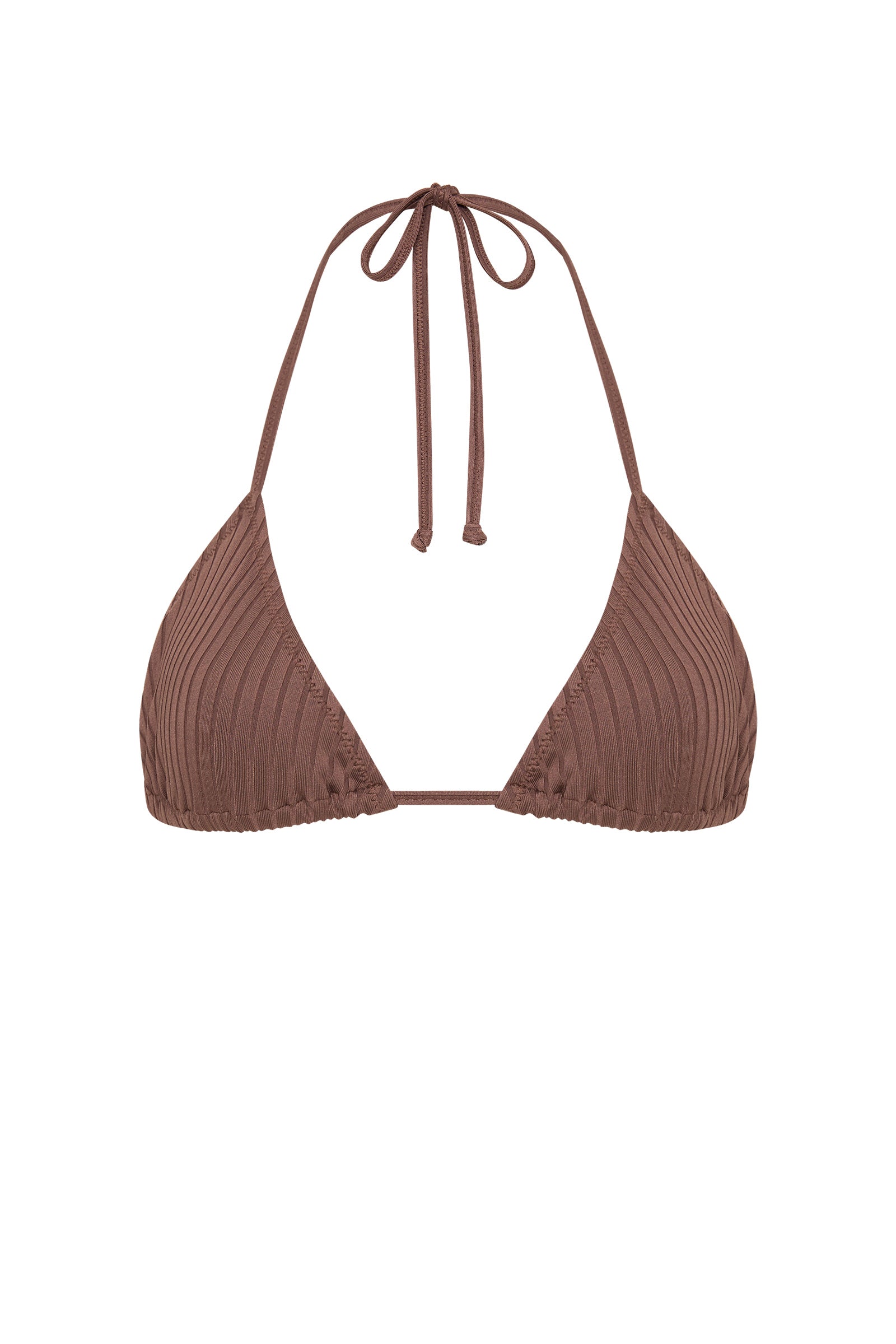 Classic Triangle Bikini Top Espresso 