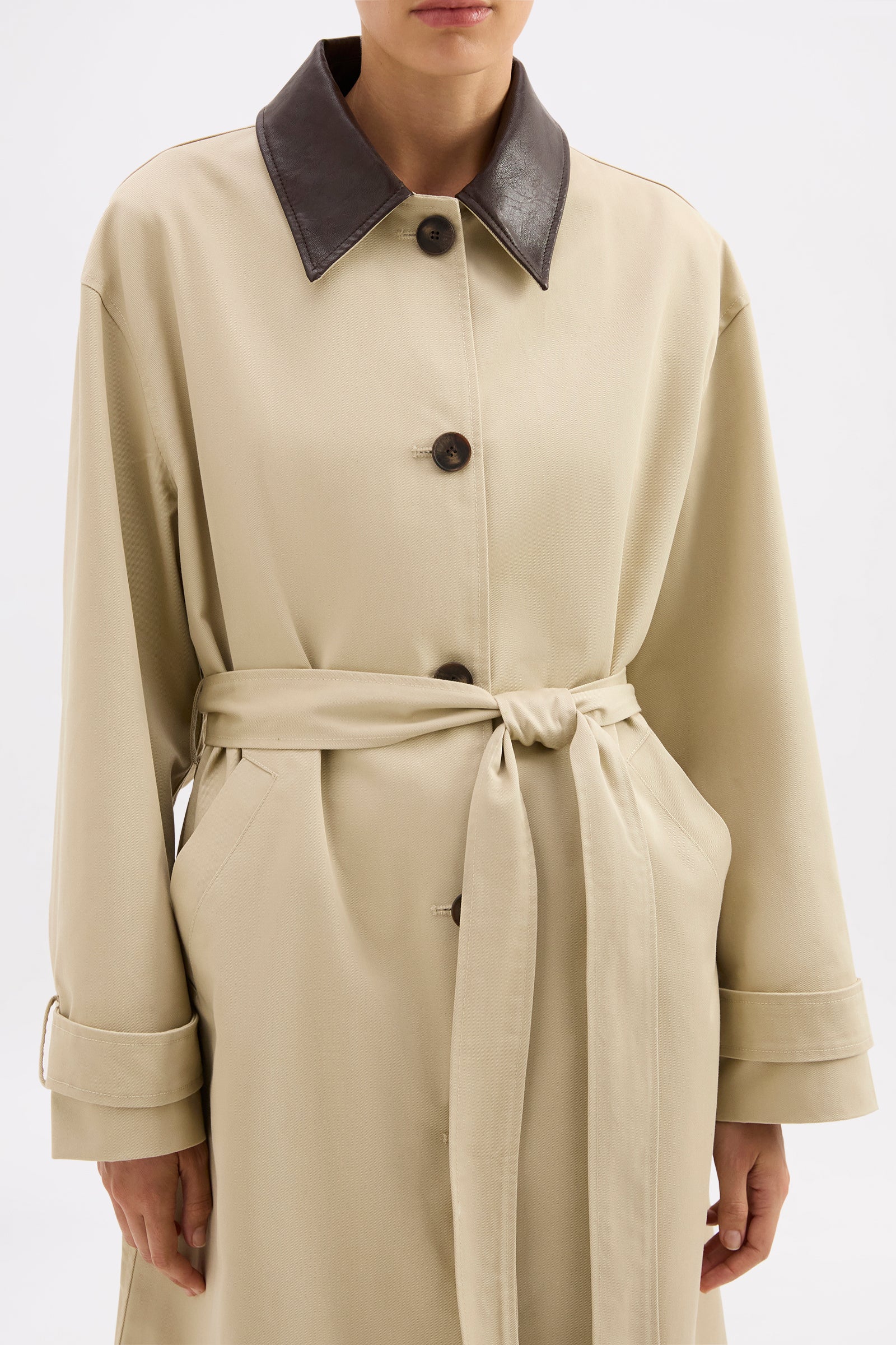 Vanita Car Coat Fawn 