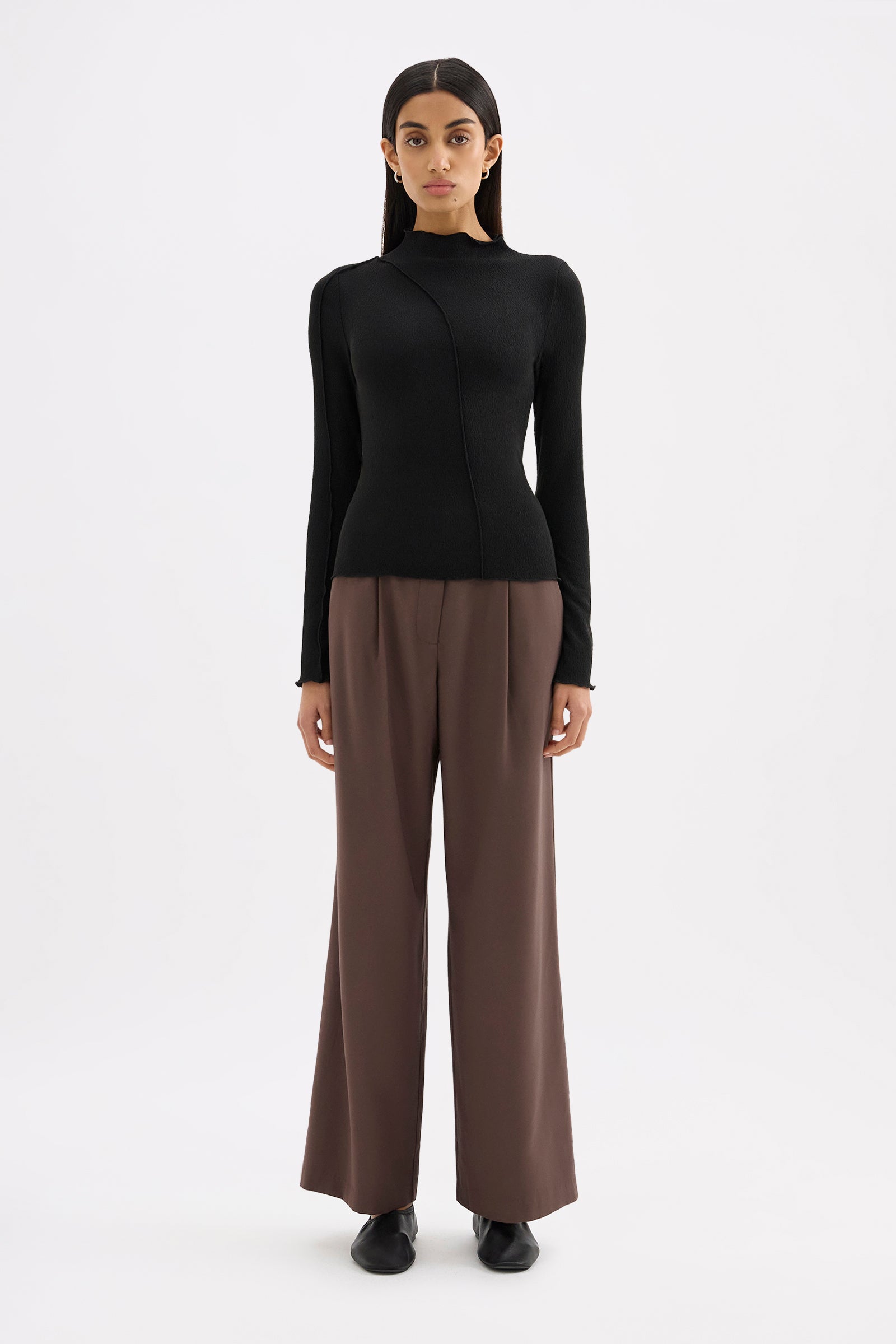 Mimi Ls Top Black 