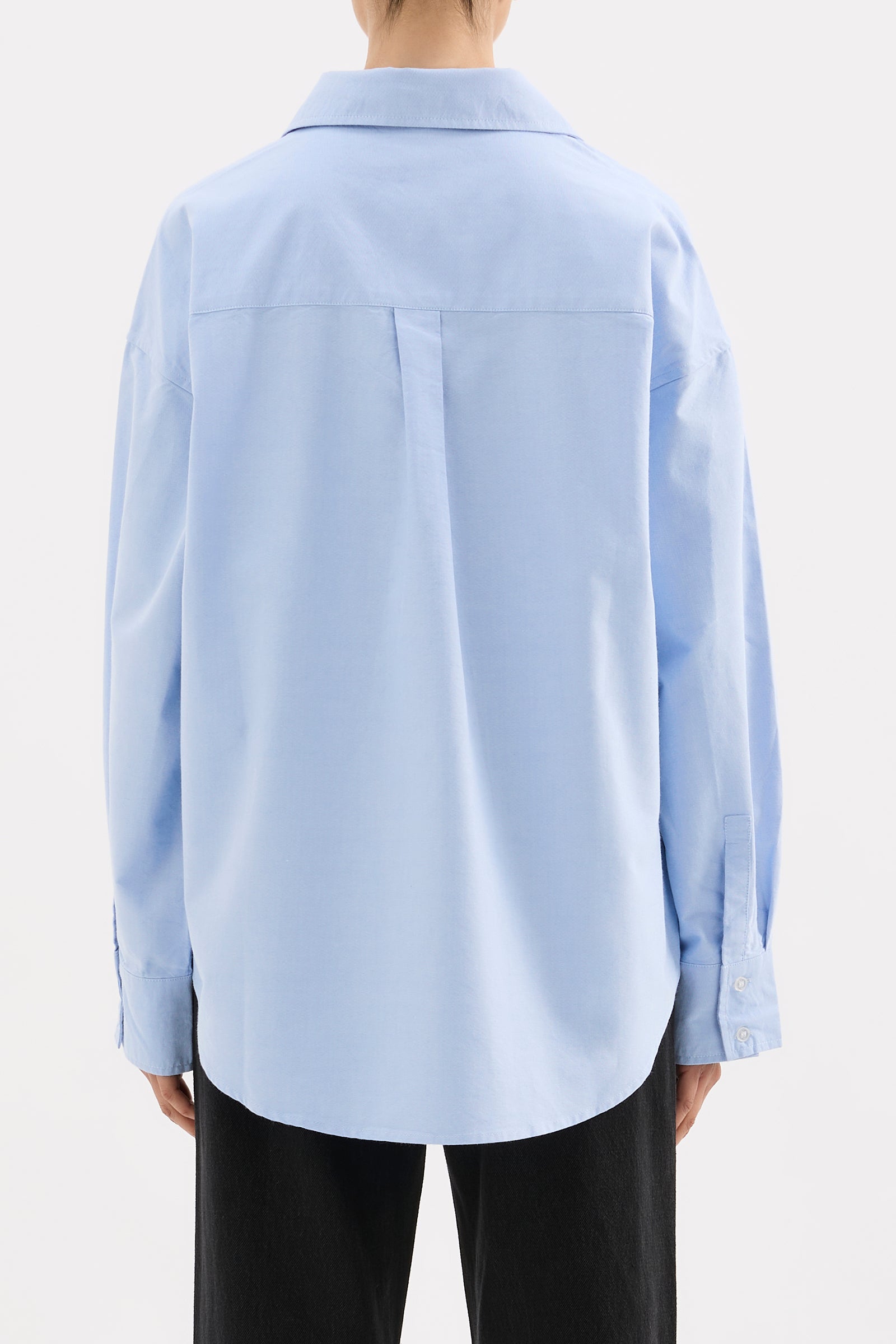 Classic Cotton Shirt Blue 