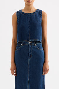 SIA DENIM TOP