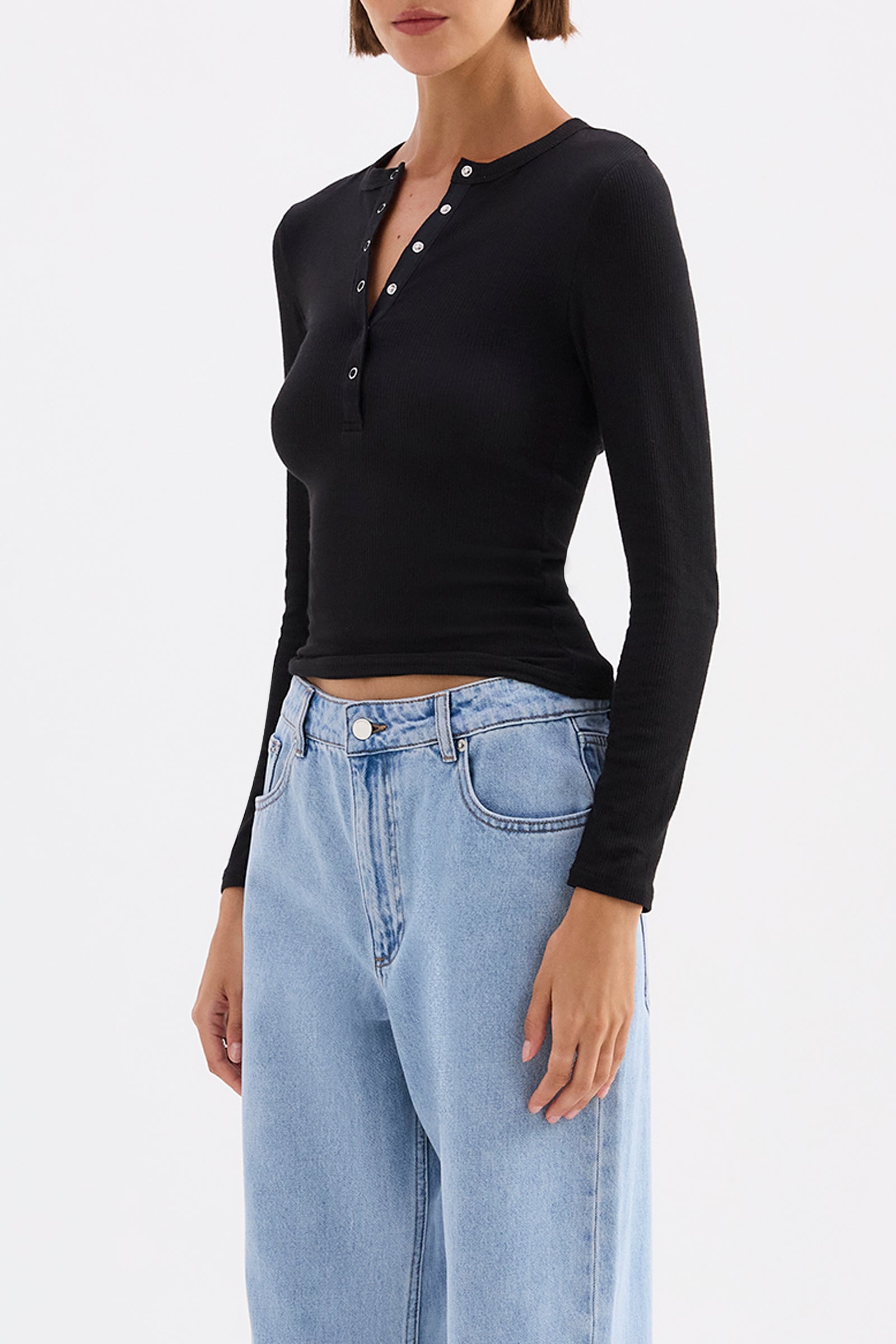 Binx Ls Top Black 
