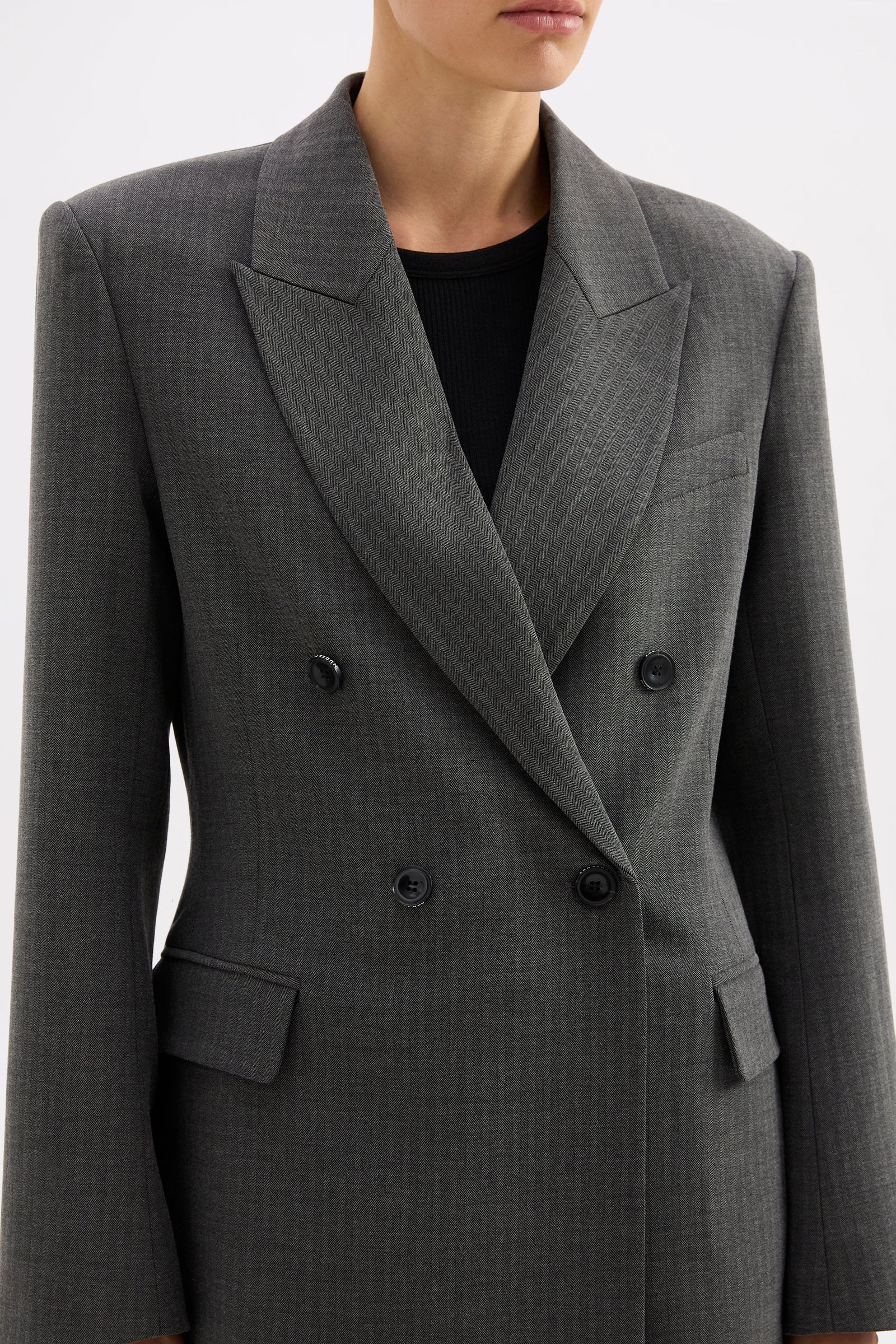 Fosca Blazer Charcoal 