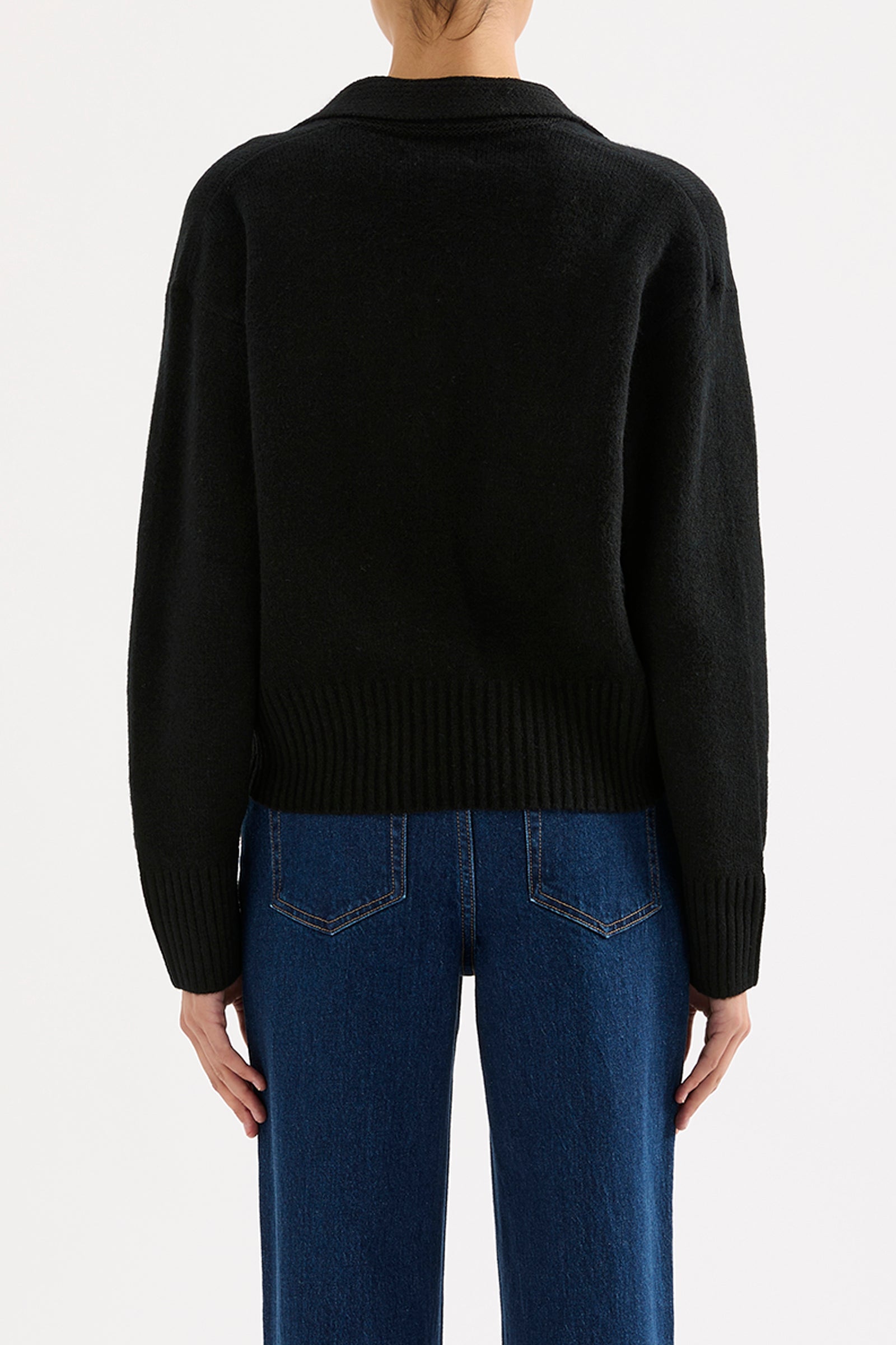 Kinsley Rugby Knit Black 