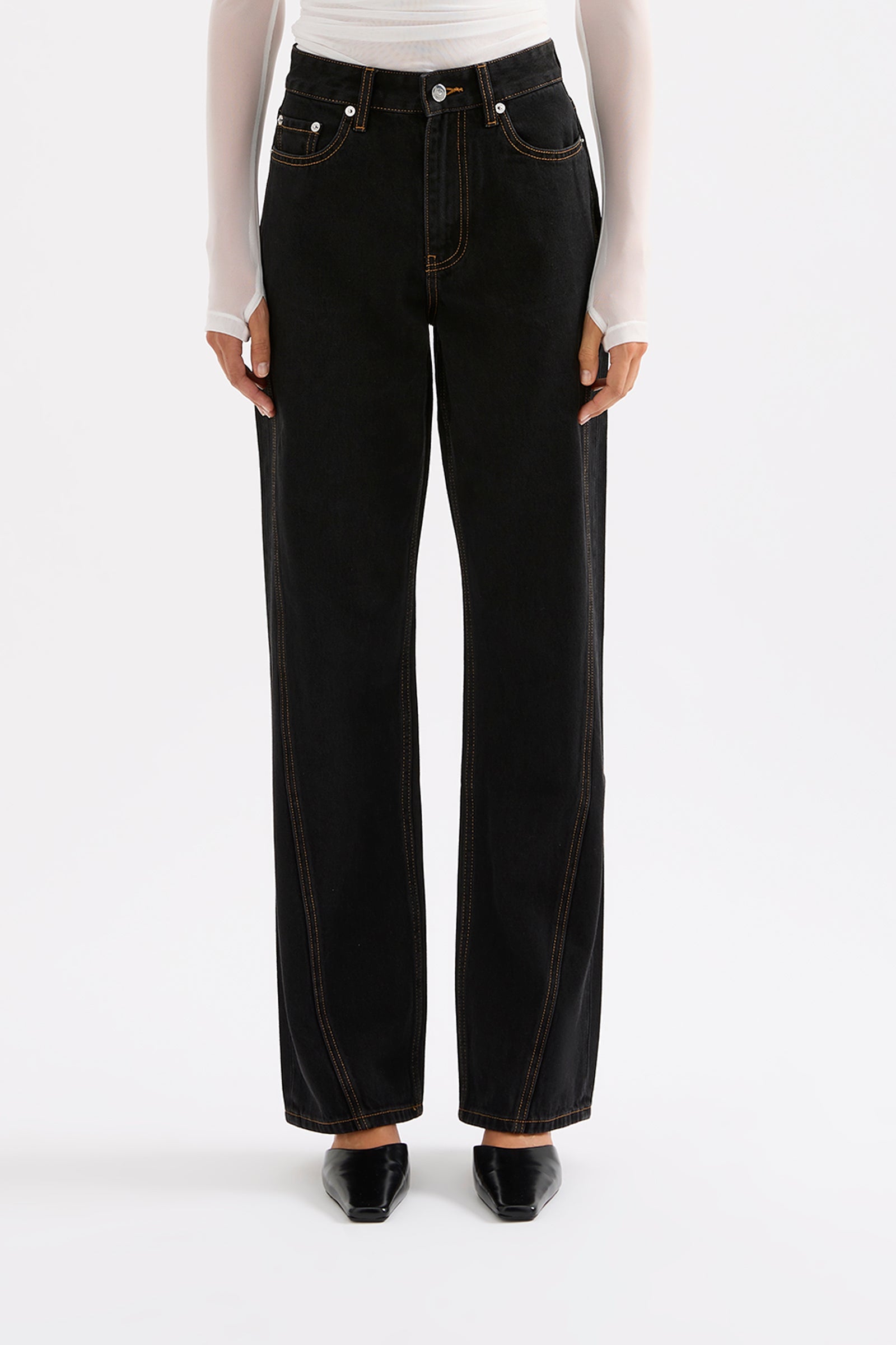 Inaya Denim Jean Black 