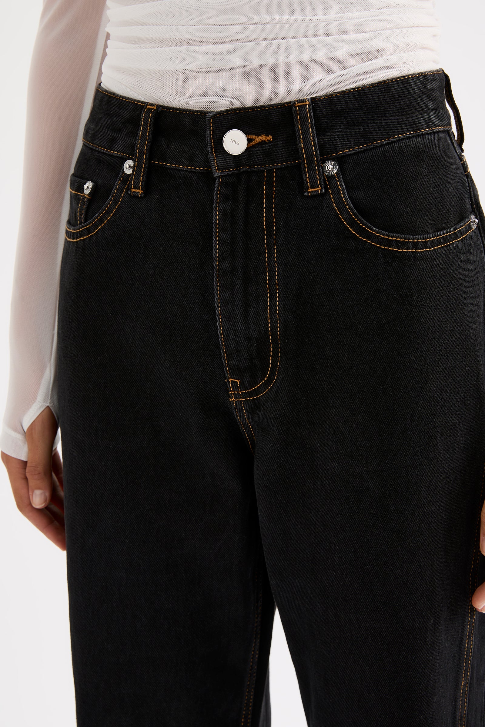 Inaya Denim Jean Black 