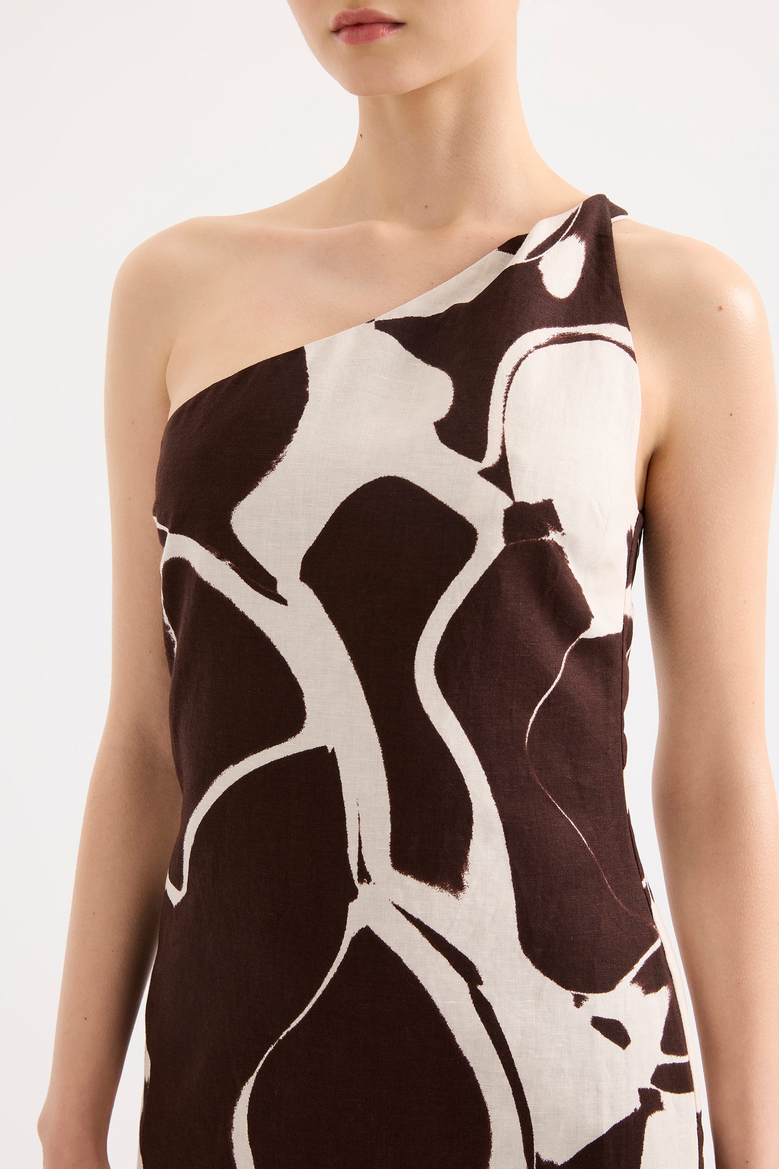 Ombra Linen Mini Dress Ombra 