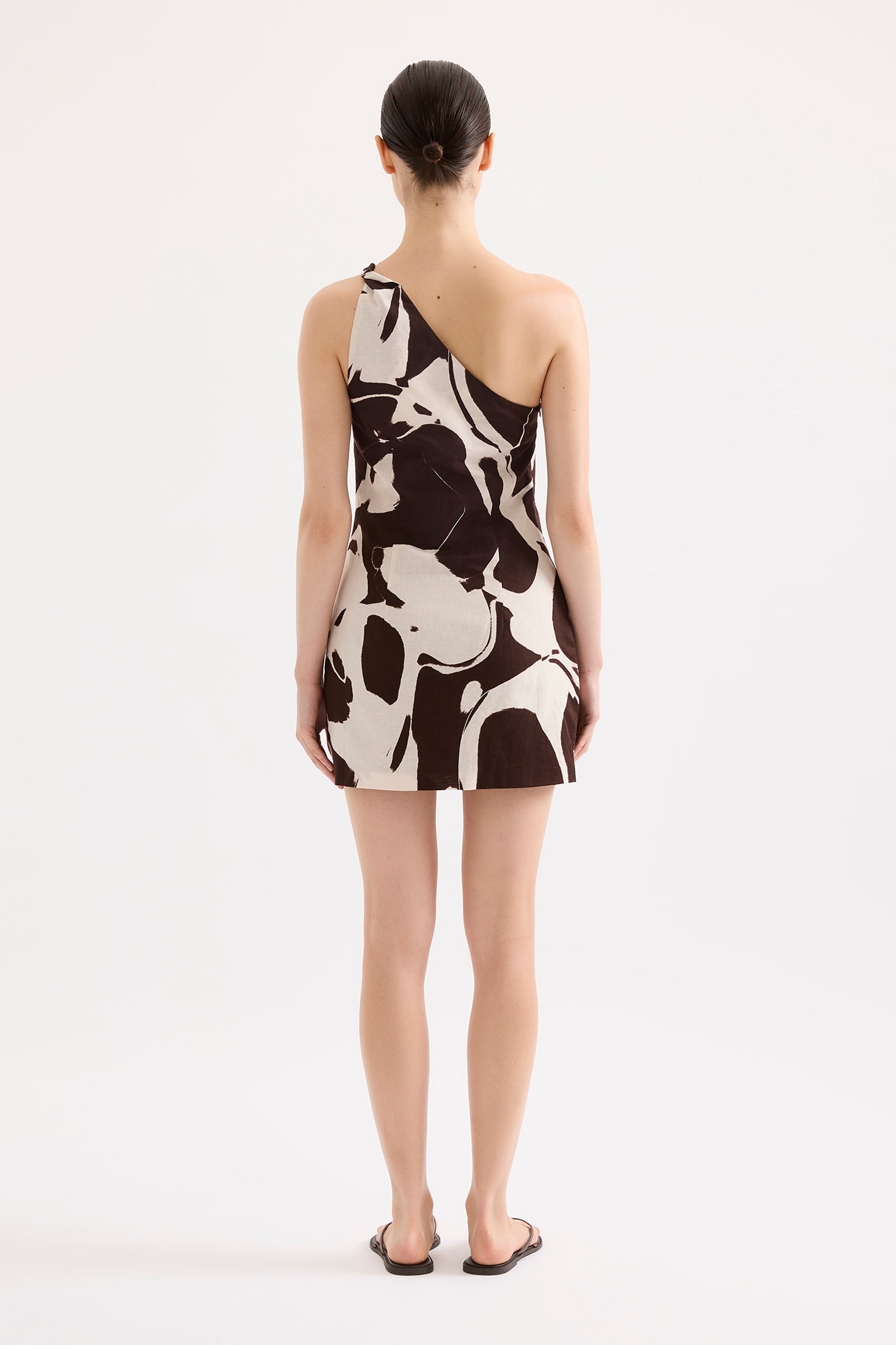 Ombra Linen Mini Dress Ombra 