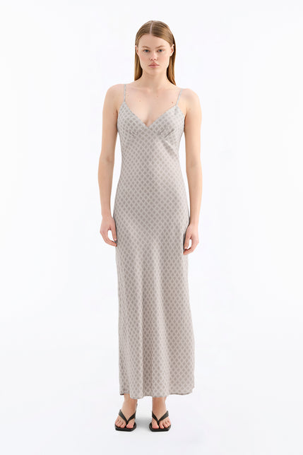 Cosmos Cupro Slip Dress Cosmos 