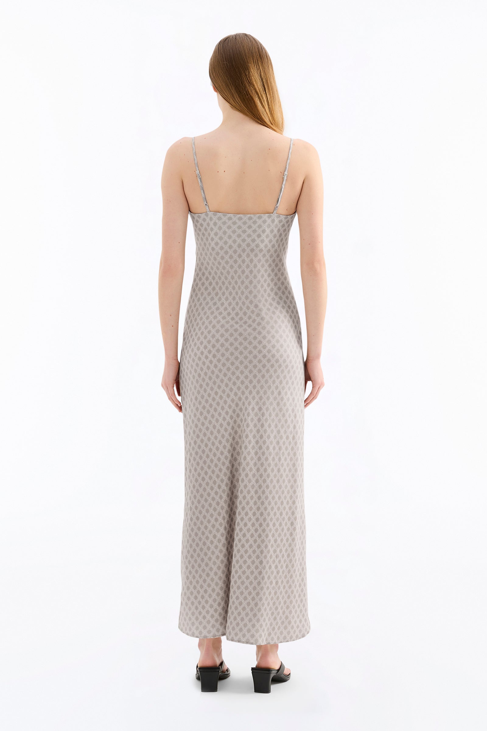 Cosmos Cupro Slip Dress Cosmos 