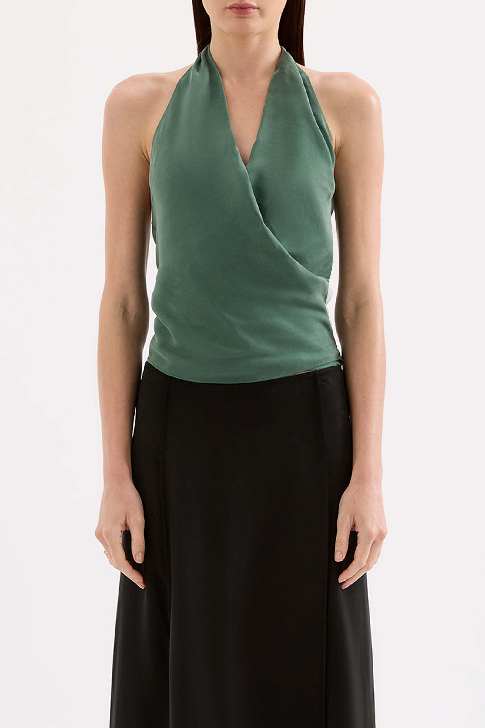 Leon Cupro Top Emerald 