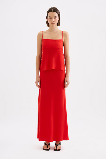 Jaslynn Tencel Top Poppy 