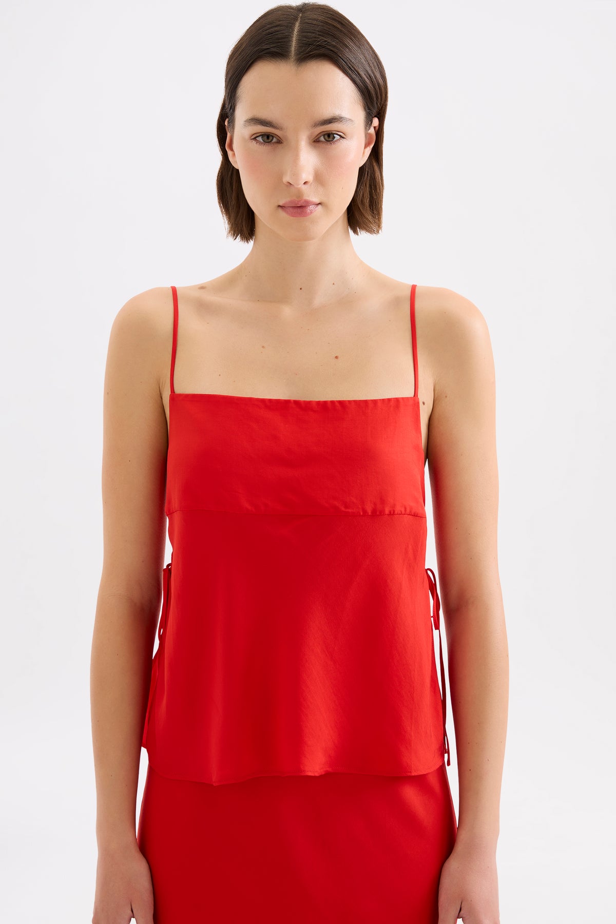 Jaslynn Tencel Top Poppy 