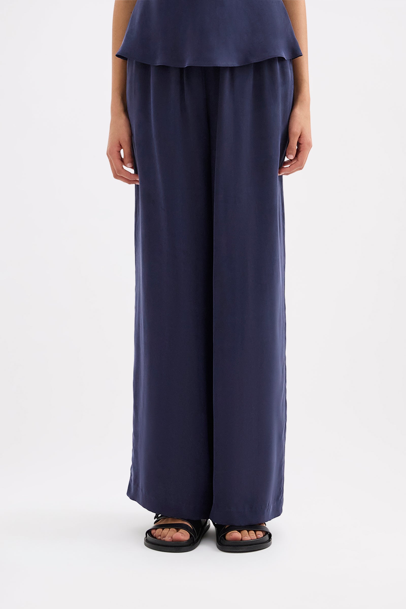 Rika Cupro Pant Ink 